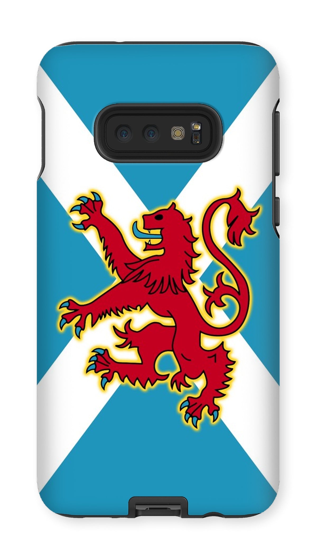 Ancient Azure Scottish Saltire & Lion Rampant ~ Phone Case (collection 1)