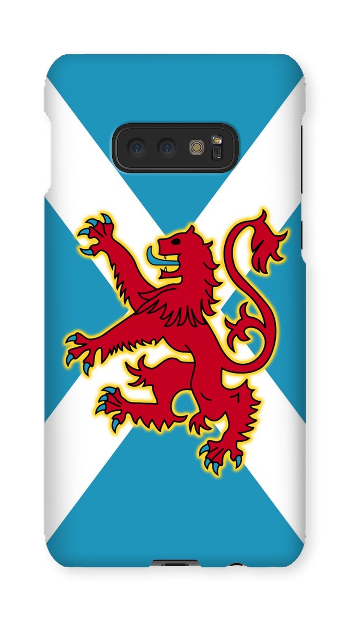 Ancient Azure Scottish Saltire & Lion Rampant ~ Phone Case (collection 1)