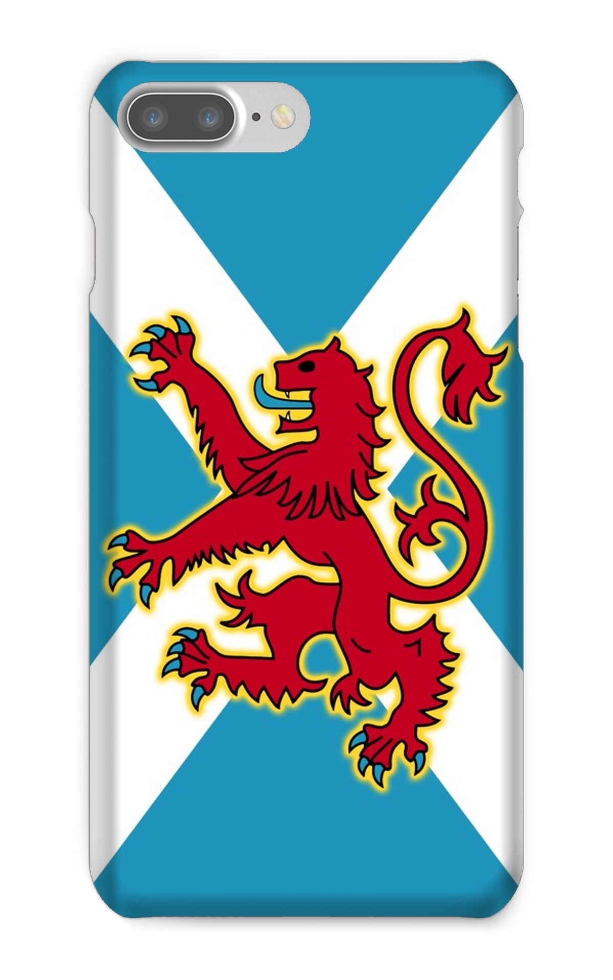 Ancient Azure Scottish Saltire & Lion Rampant ~ Phone Case (collection 2)