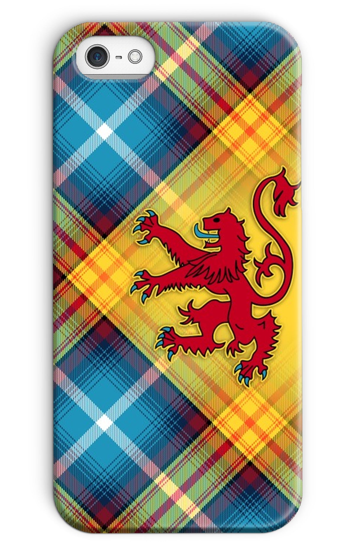 The DECLARATION Tartan ~ Phone Case with Lion Rampant (collection 1)