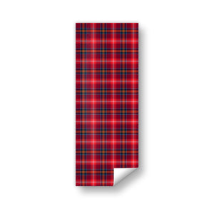 Red Lichtie Tartan Gift Wrap - Kilt Sett Size