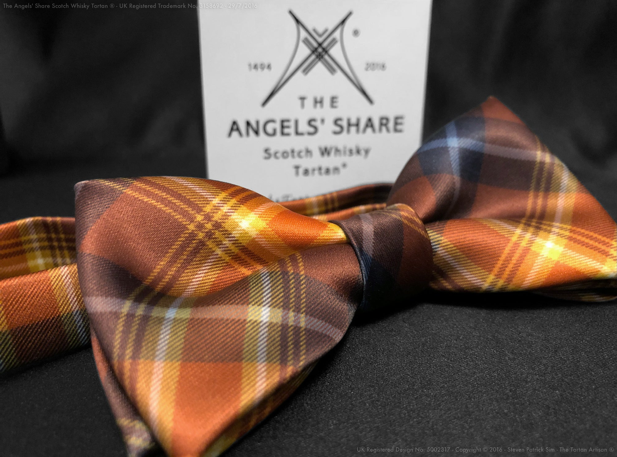 The Angels' Share - Satin Bow Tie