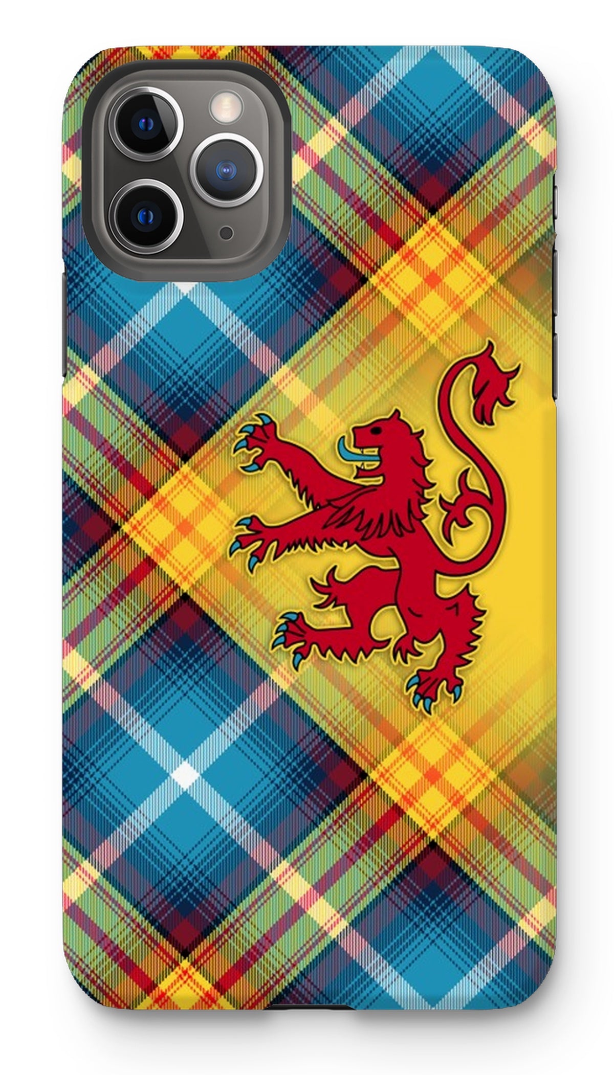The DECLARATION Tartan ~ Phone Case with Lion Rampant (collection 1)