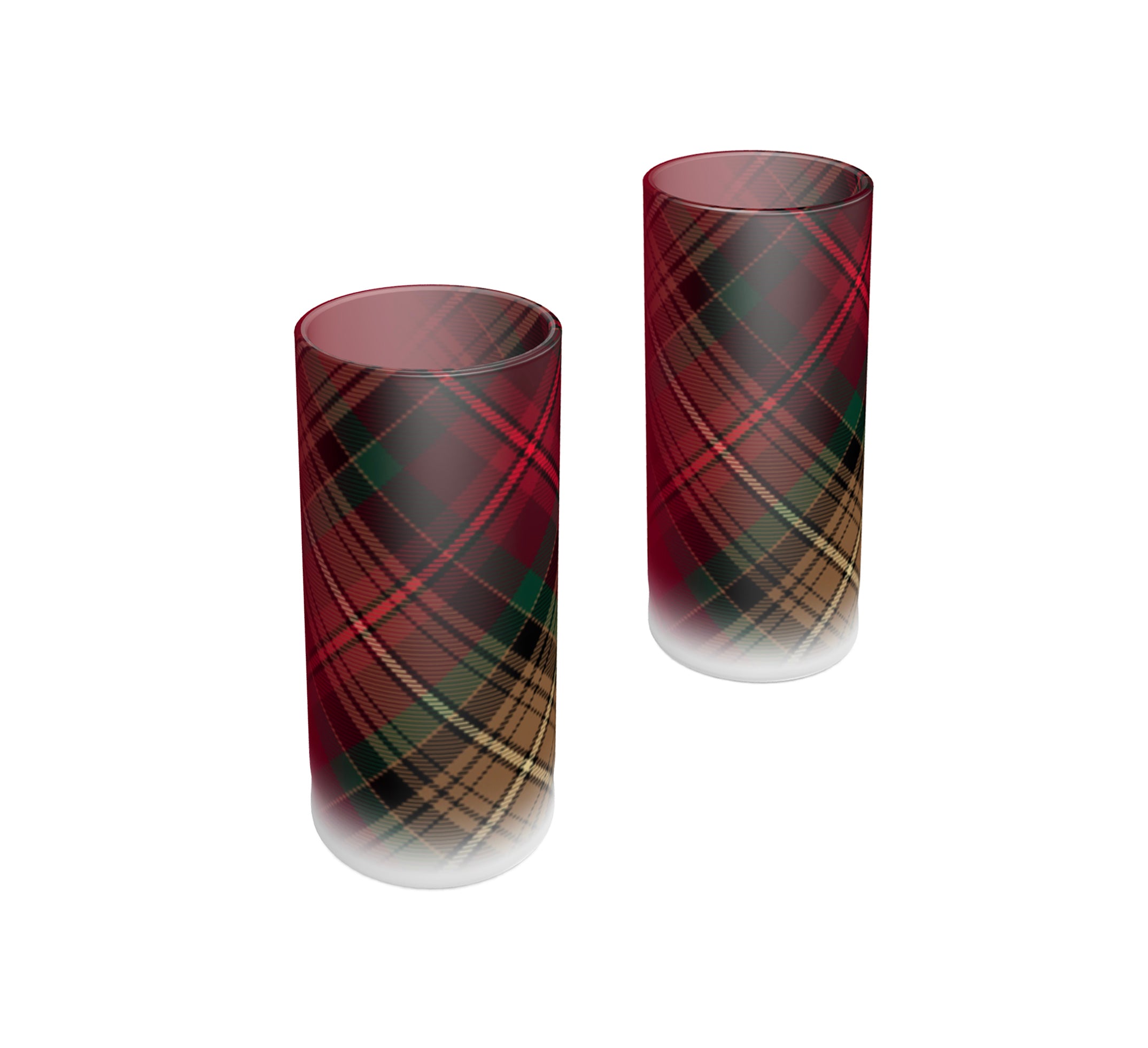 Scotland Forever - 7th Centennial Tartan Tequila Shot Glasses - the perfect talking point for any party!