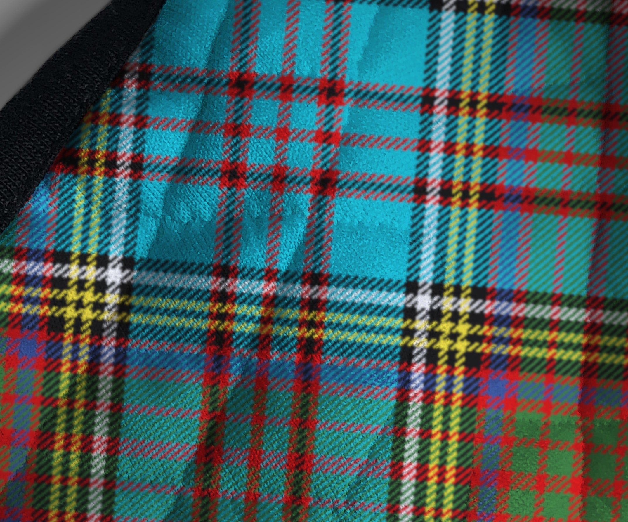 Anderson Ancient tartan face-mask by Steven Patrick Sim