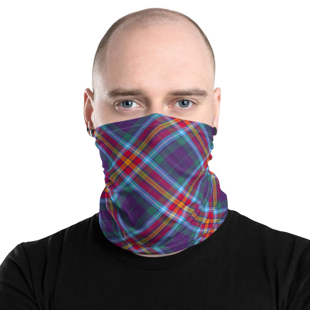 Alba Gu Brath Tartan Unisex Neck Gaiter - Small Sett 1