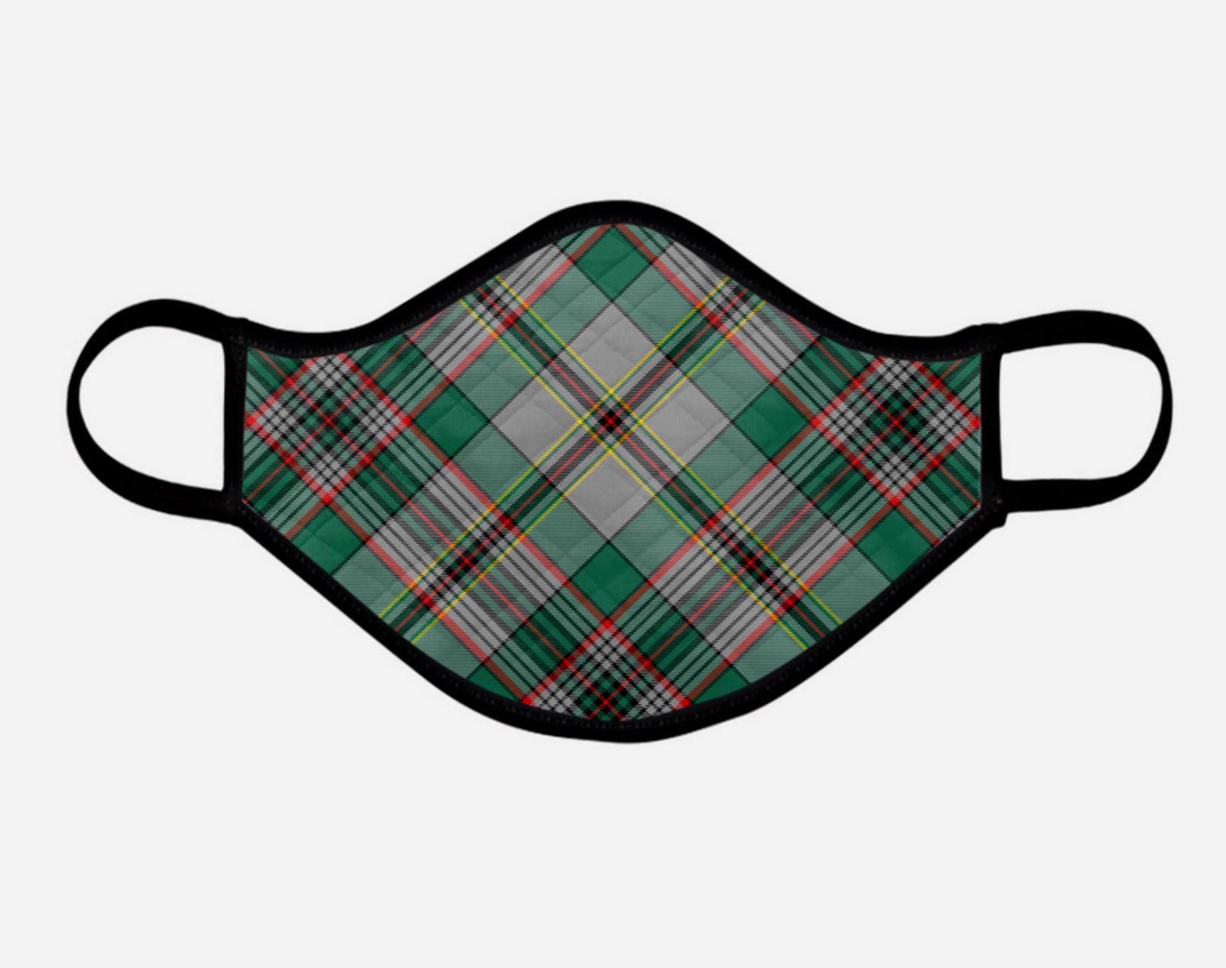 Craig Tartan Custom Facemask - Extra Large - by Steven Patrick Sim - the Tartan Artisan - Scotland Arbroath Angus