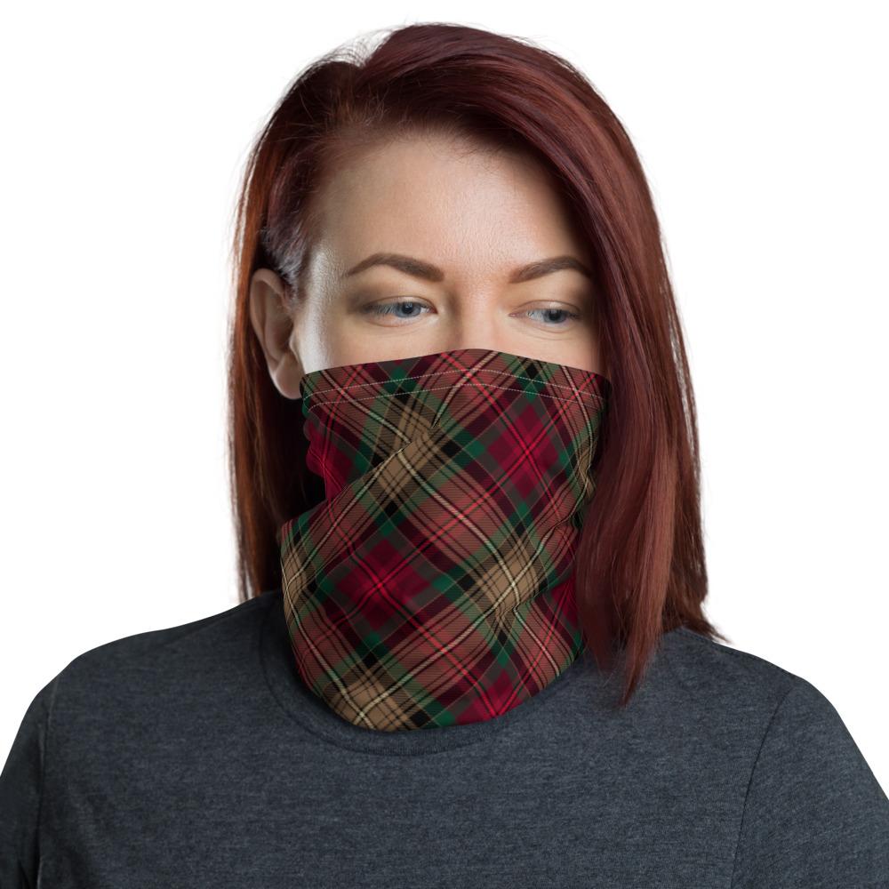 Declaration of Arbroath 7th Centennial Anniversary Tartan Neck Gaiter Small Sett Pattern