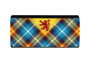 The DECLARATION Tartan ~ Faux Leather Ladies Purse with Lion Rampant