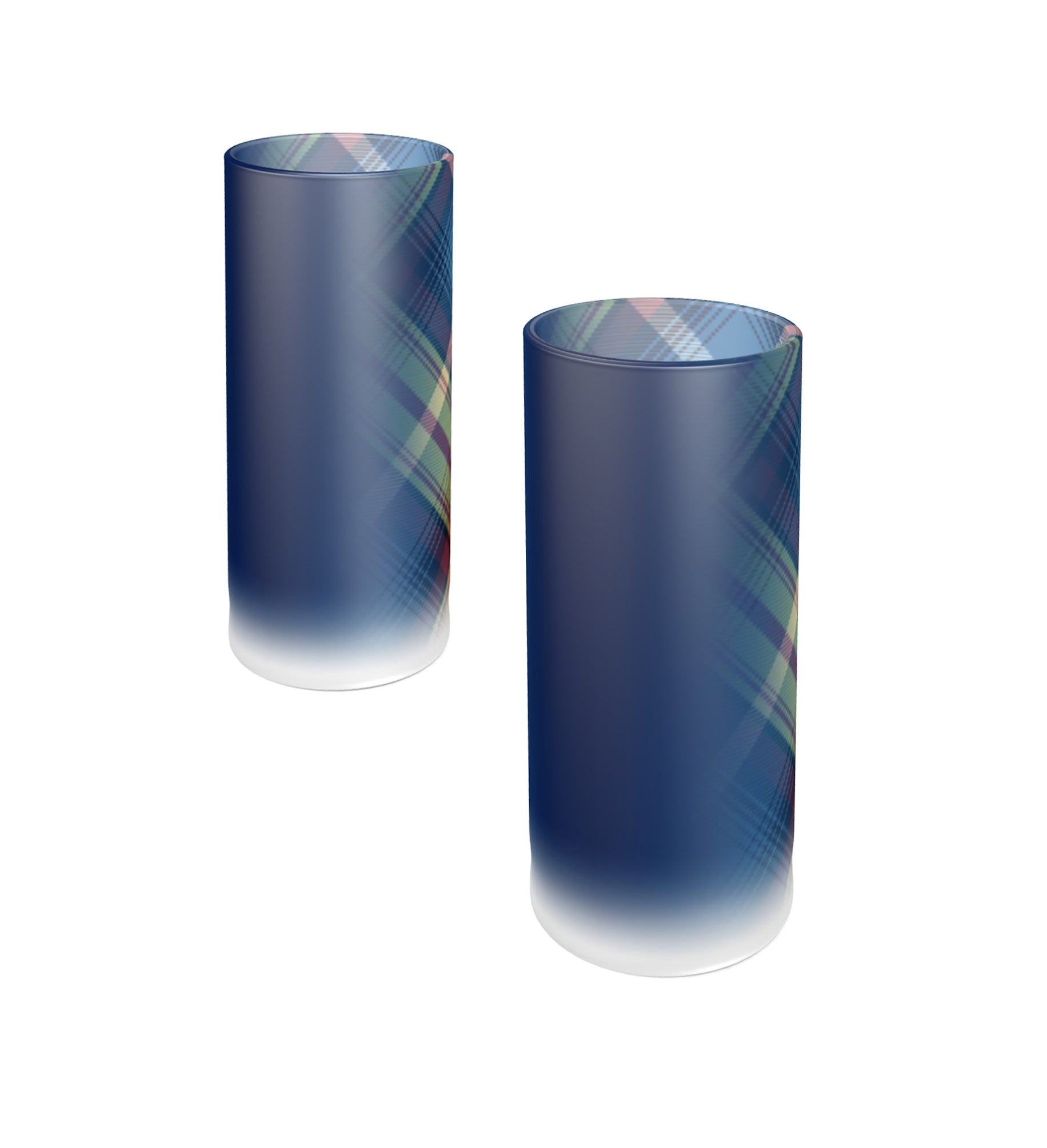 Scotland Forever - Declaration Tartan - Tequila Shot Glasses Set of 2