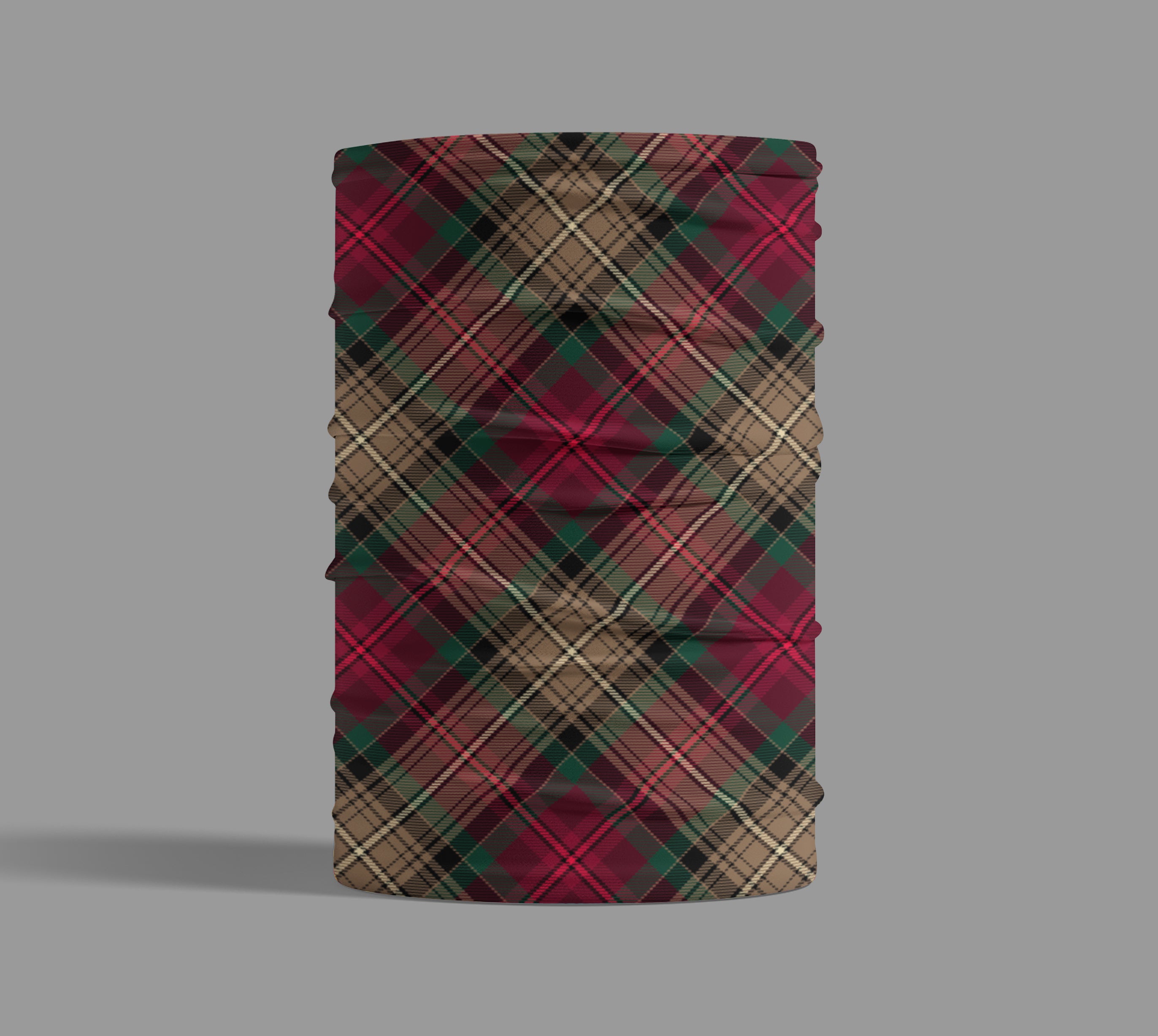 Declaration of Arbroath 7th Centennial Anniversary Tartan Neck Gaiter Large Sett Pattern