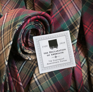 Declaration of Arbroath 7th Centennial - Tartan Tie - Numbered edition