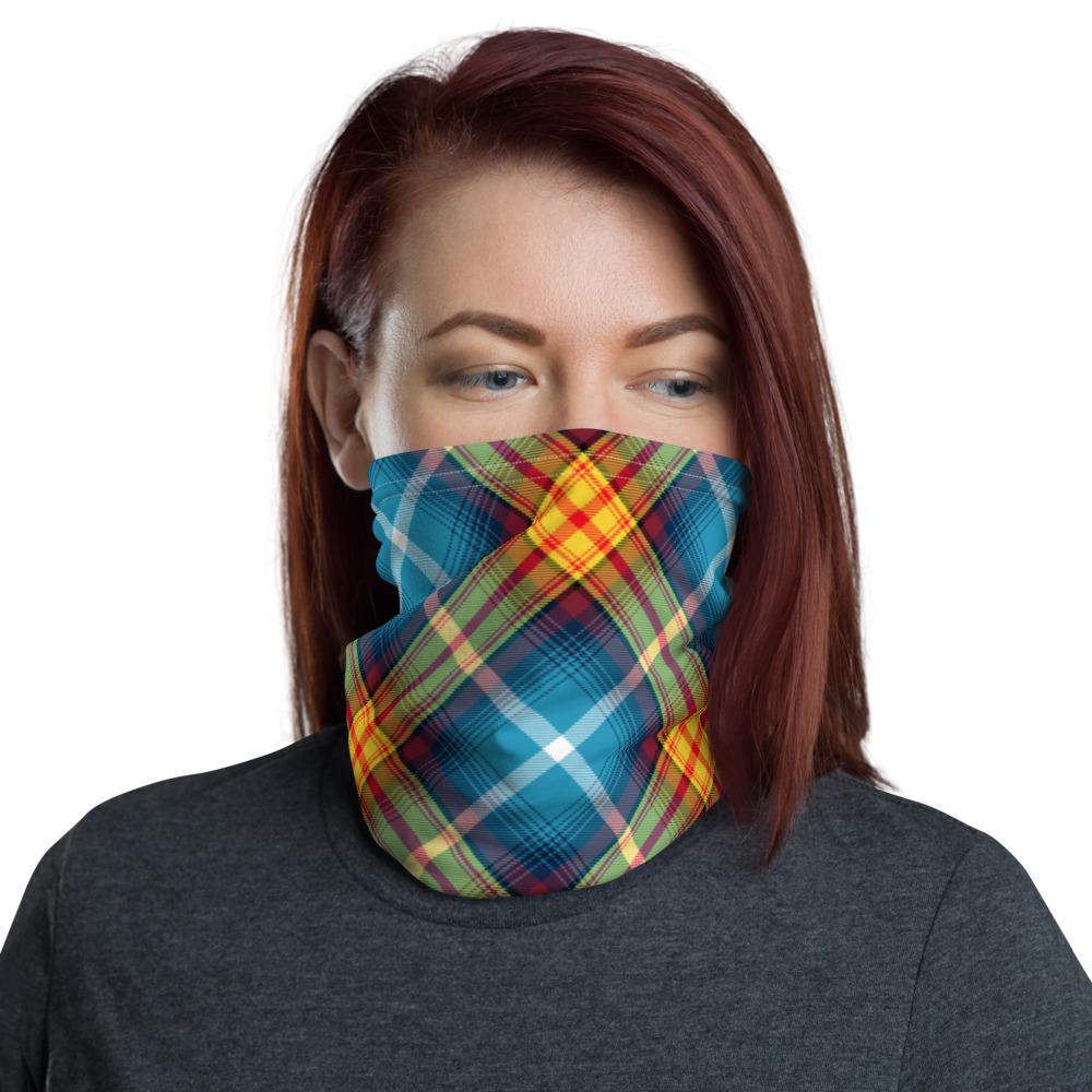 Declaration of Scottish Independence 1320 Tartan Unisex Neck Gaiter - Large Sett 4