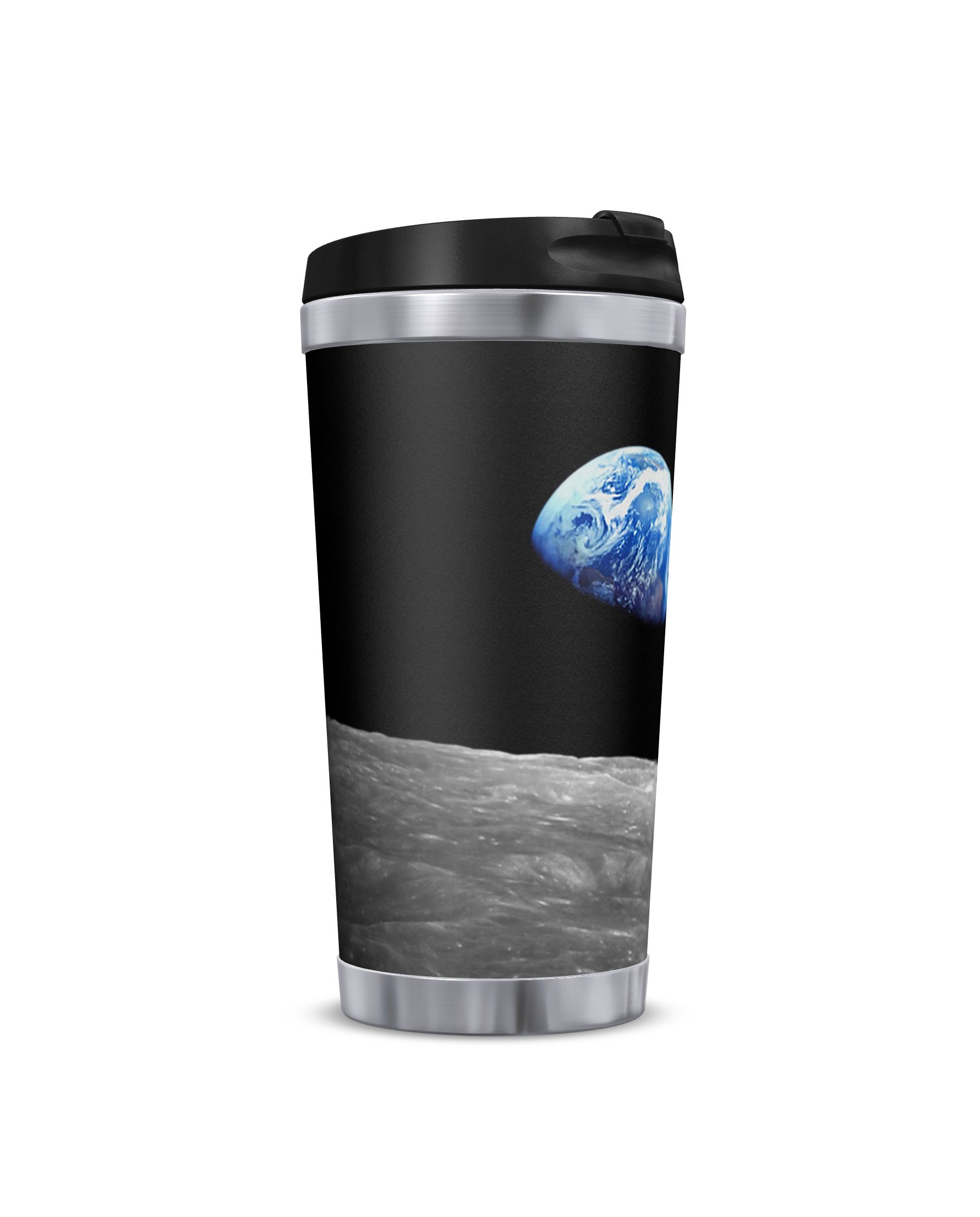 Earthrise 2.0 - Travel Flask - with iconic photo - 2