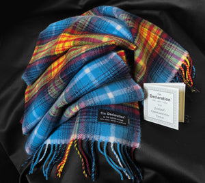 The Declaration of Scottish Independence Tartan - LAMBSWOOL SCARF