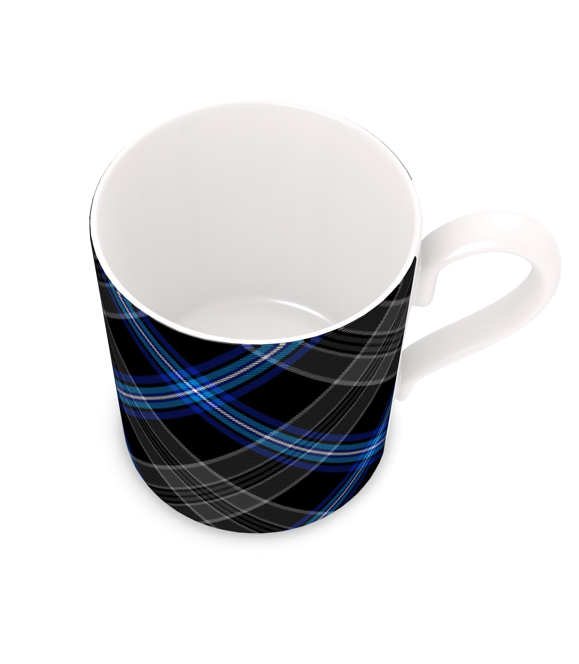 Earthrise 2.0 - Fine Bone China Mug - With the Earthrise tartan 4