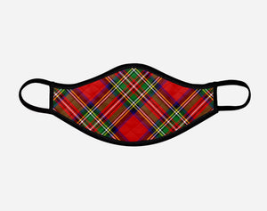 Royal Stewart Tartan Custom Facemask - Small - by Steven Patrick Sim - the Tartan Artisan - Scotland Arbroath Angus