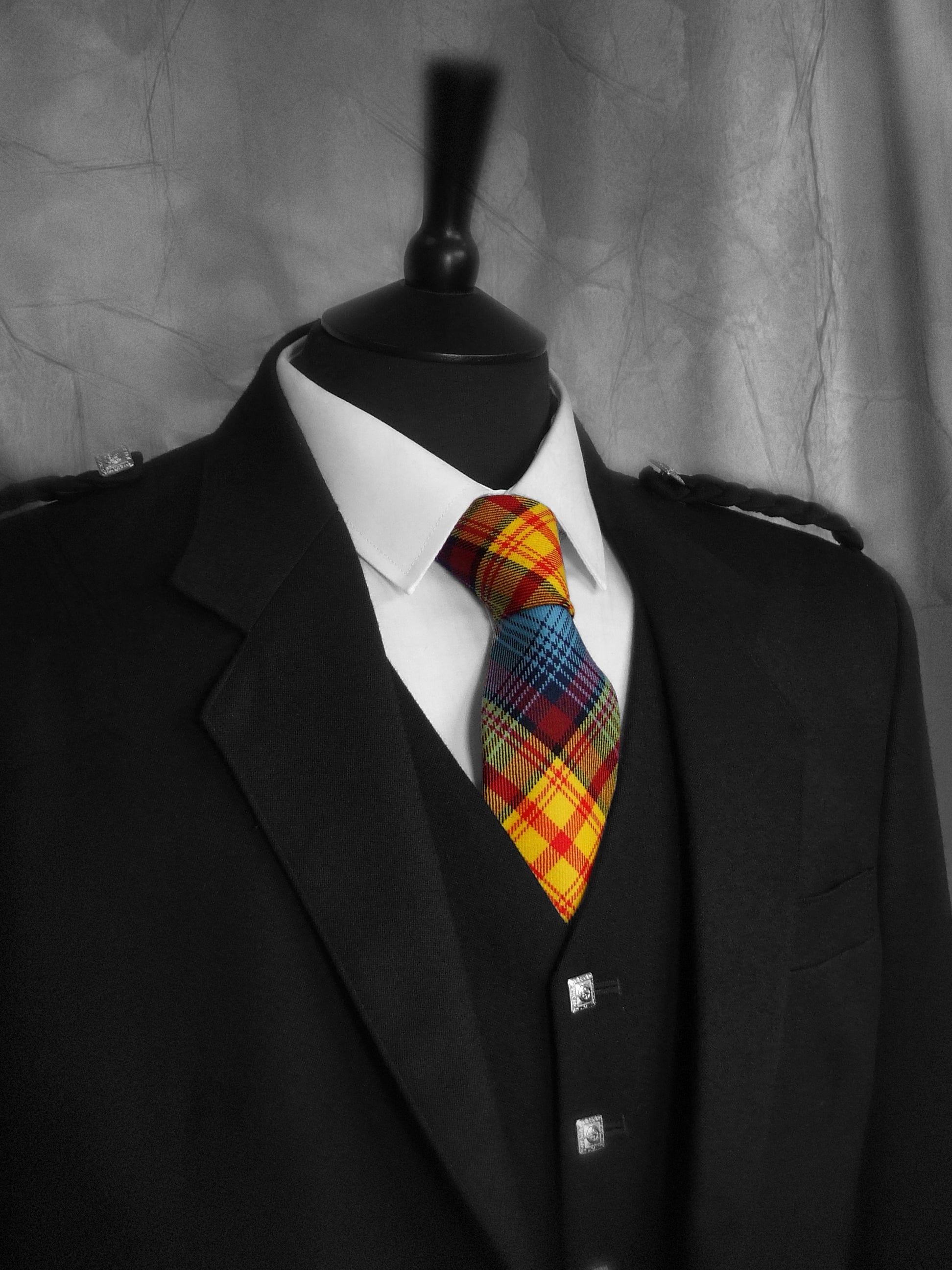 Scottish Independence Tartan Tie