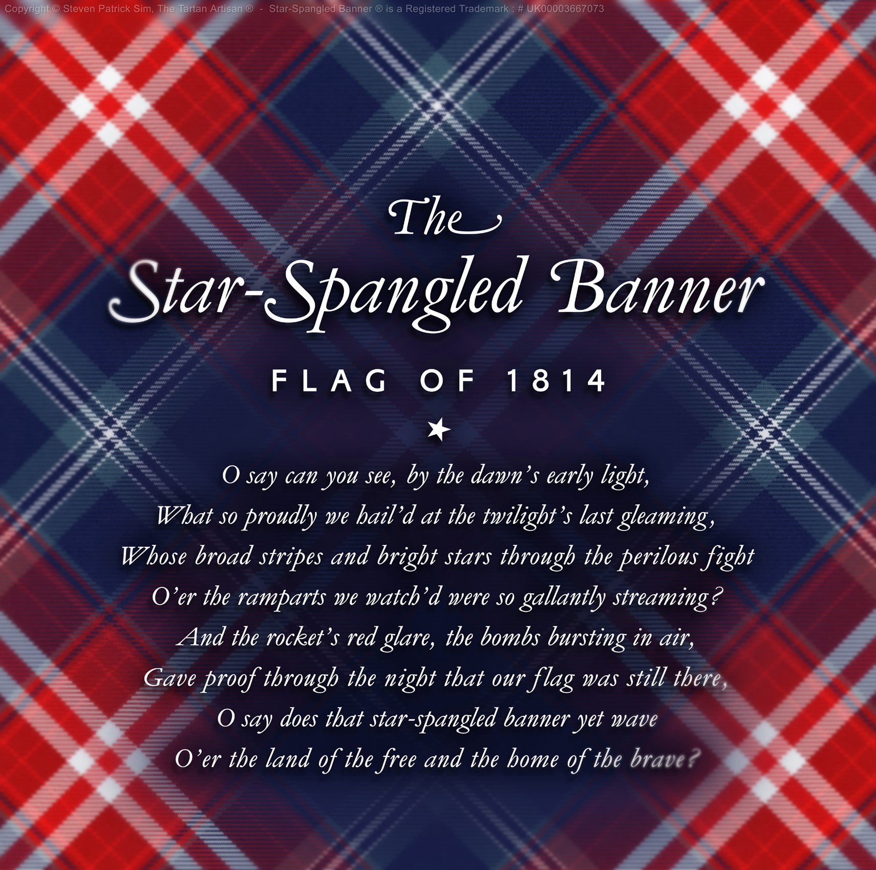The Barn Pottery - Lyrics to “The Star-Spangled Banner”,”You're a