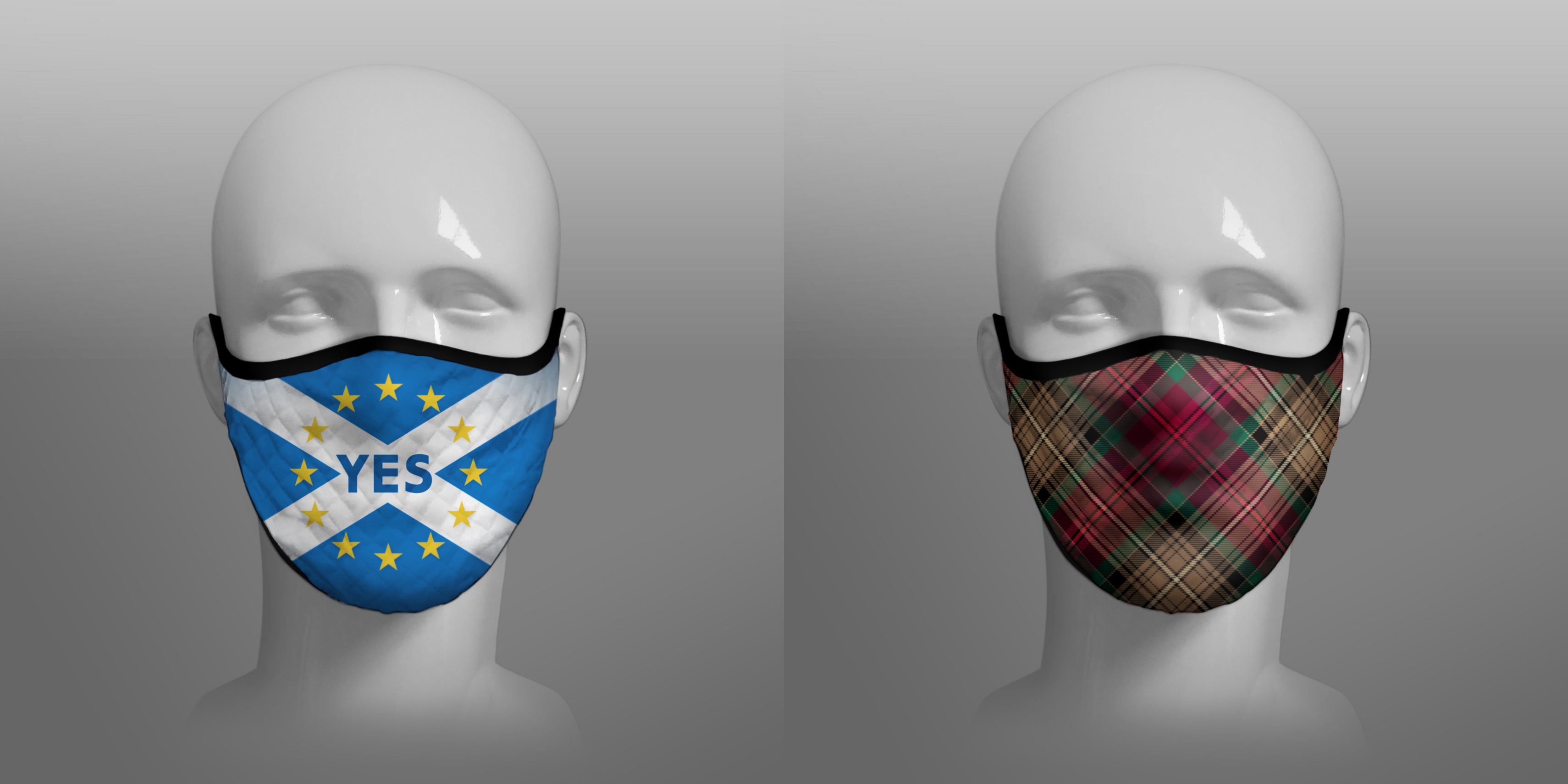 Contoured Face Masks - Twin Pack 19 ✓