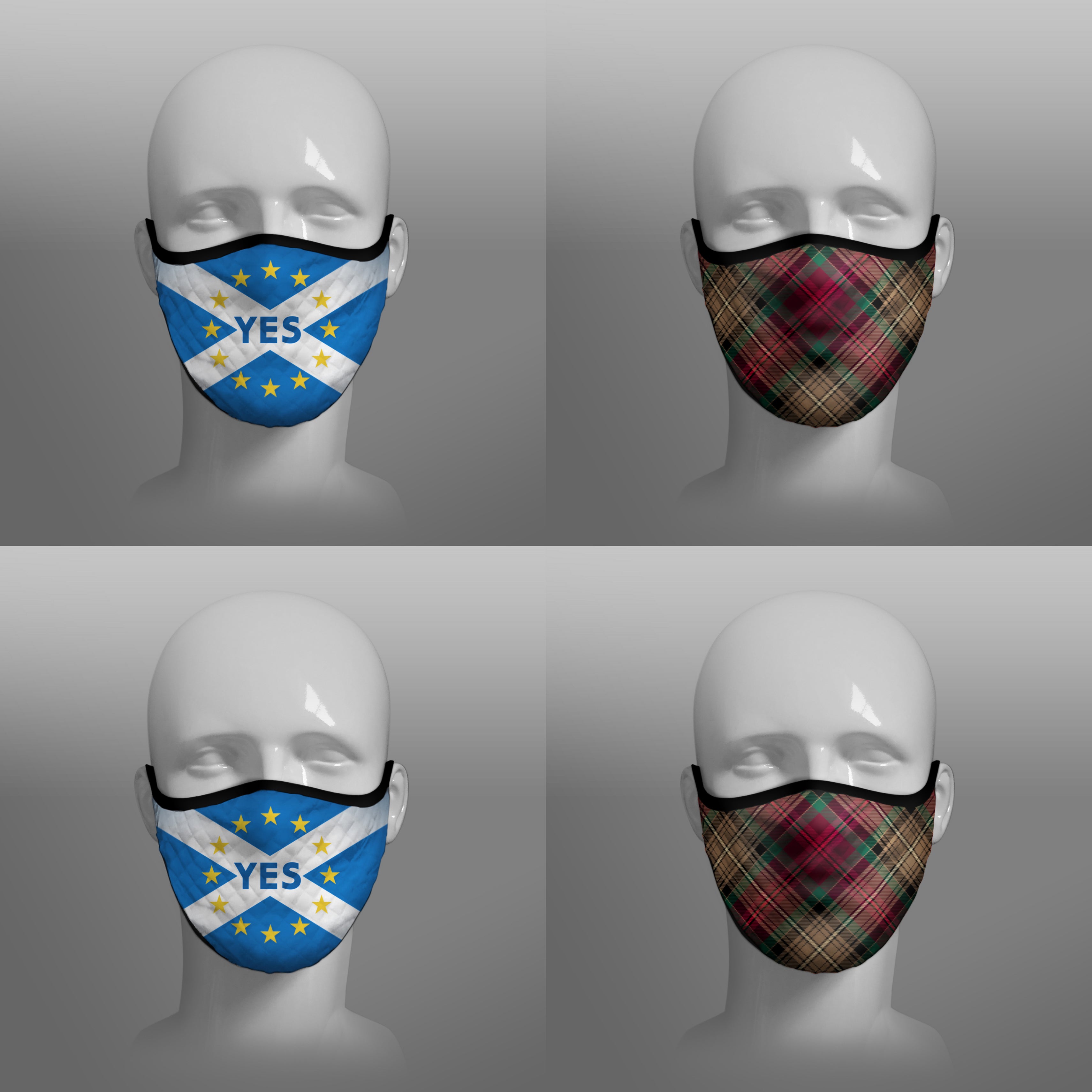 Contoured Face Masks - Twin Pack 19 ✓