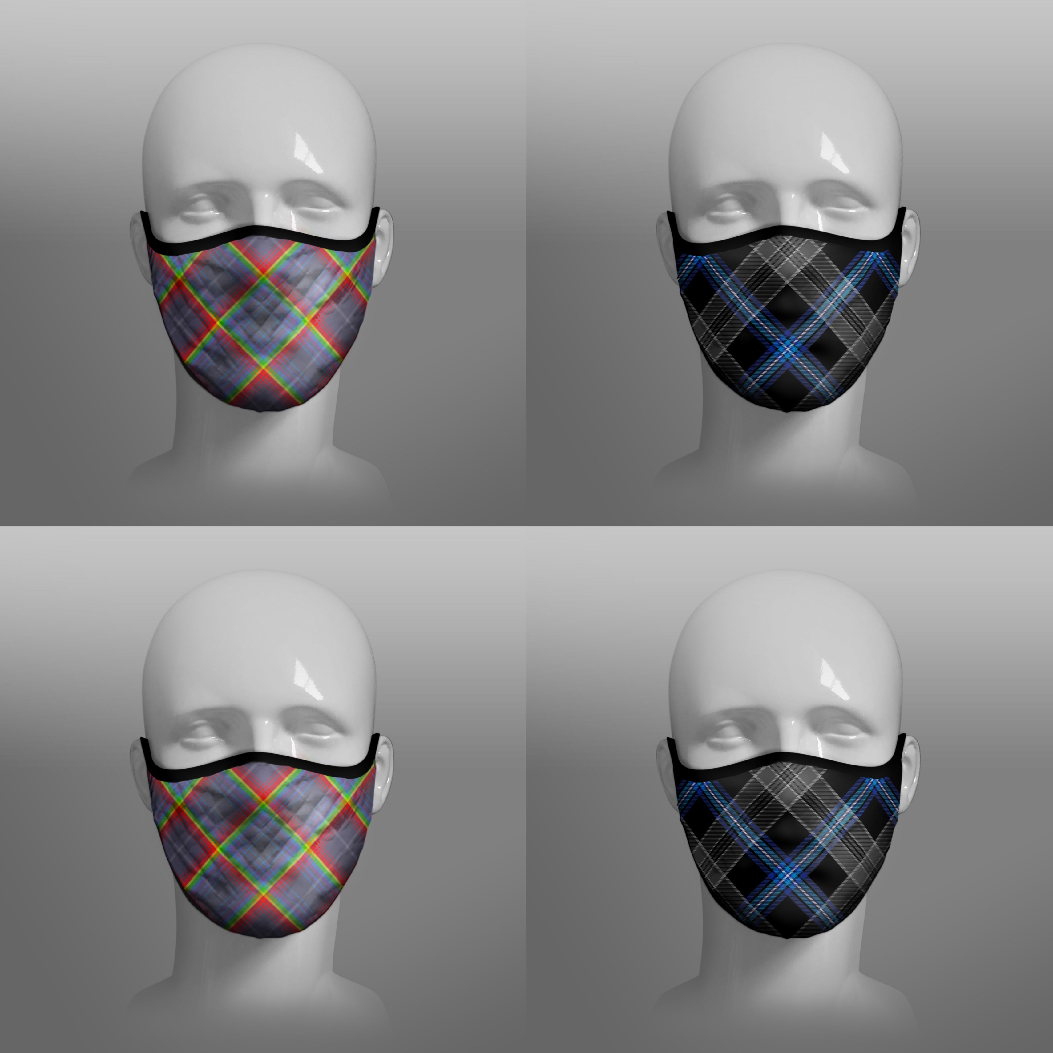 Contoured Face Masks - Twin Pack 20 ✓