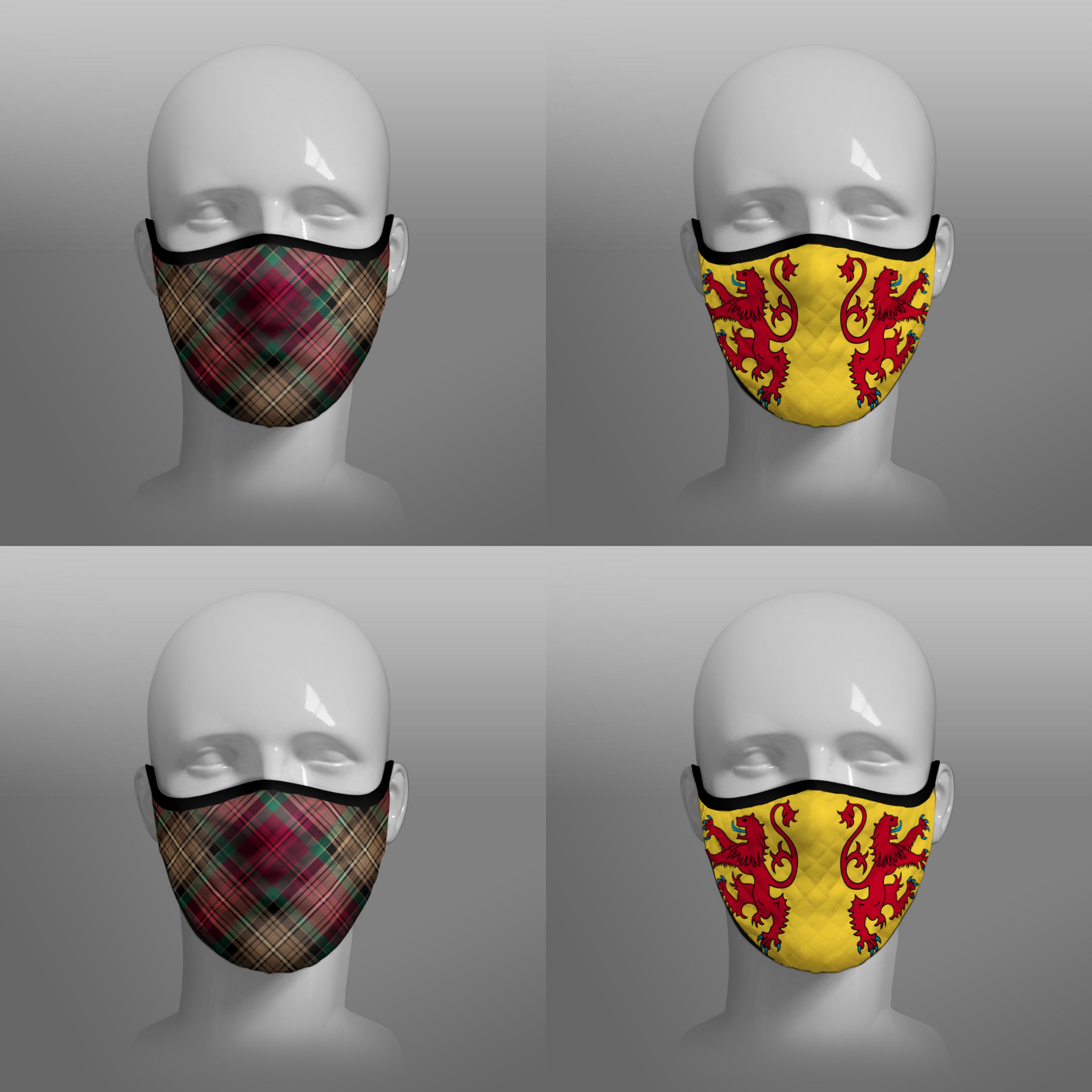 Contoured Face Masks - Twin Pack 4 - Medium ✓