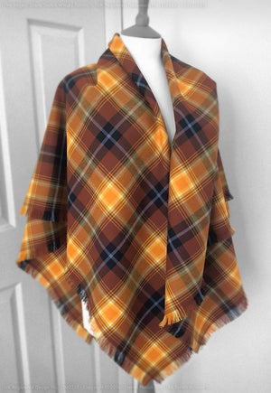 The Angels' Share Scotch Whisky Tartan® ~ Ladies Fringed Shawl