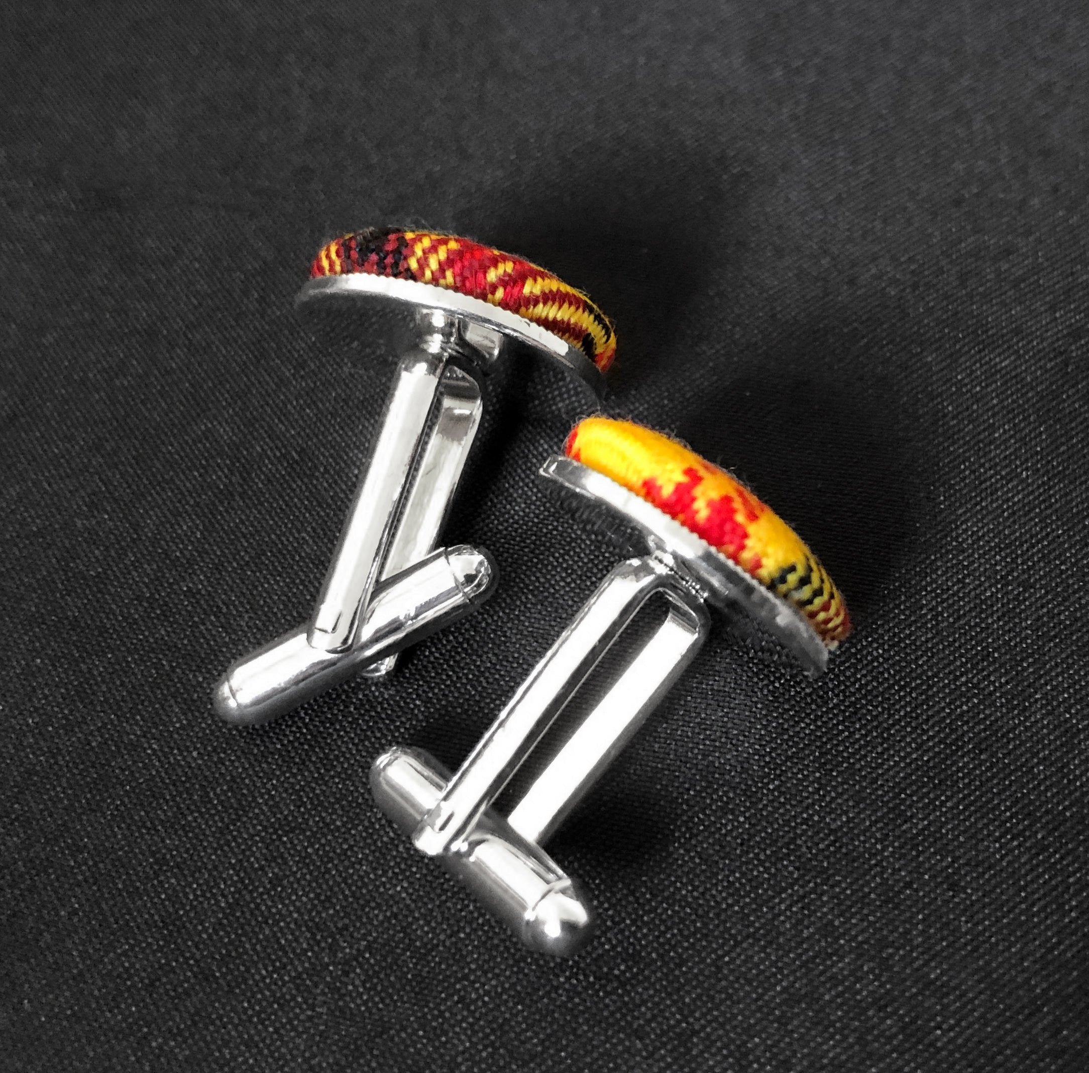 The Declaration Tartan Lion Rampant Cufflinks