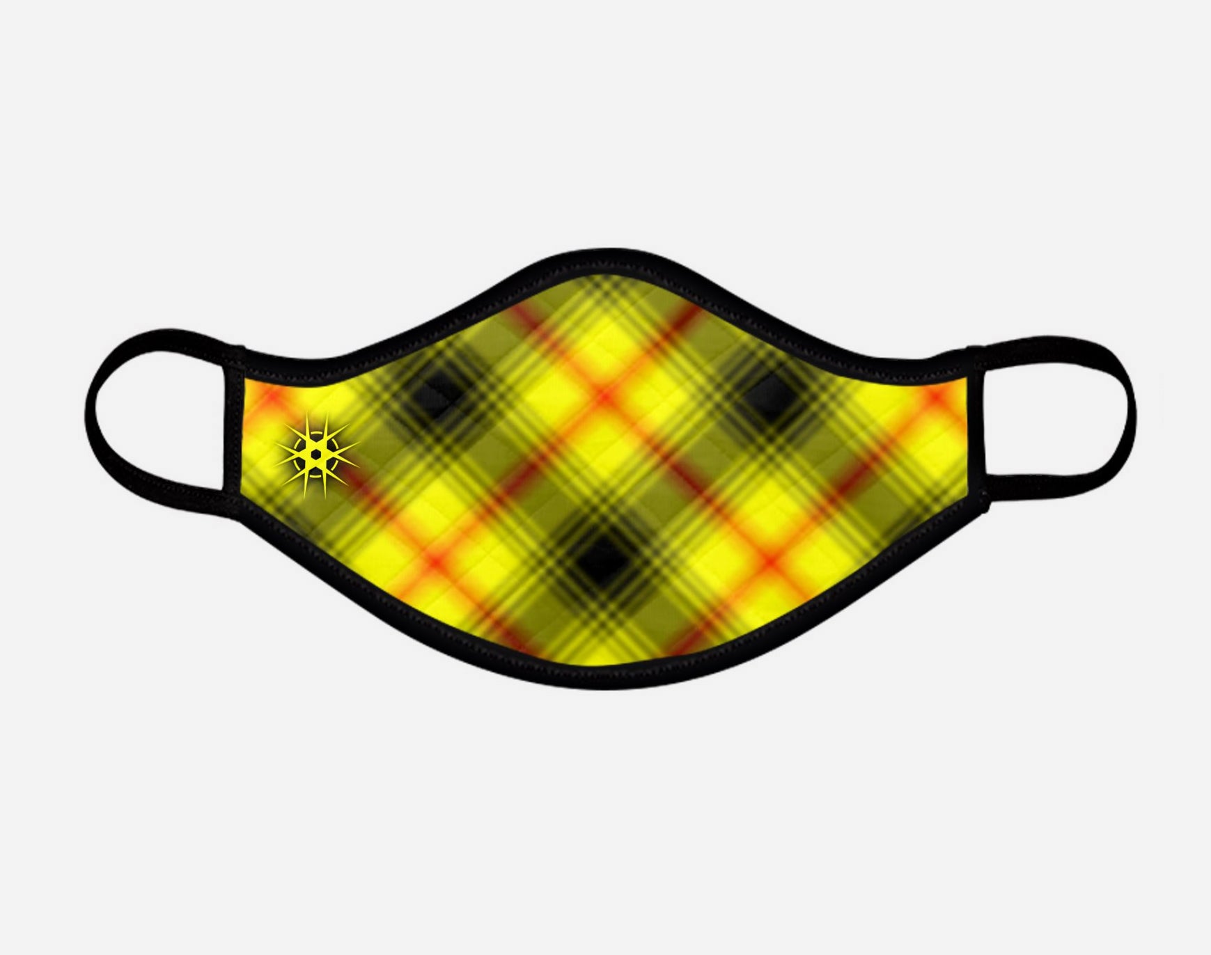 Virohazard Tartan Custom Facemask - Medium - by Steven Patrick Sim the Tartan Artisan