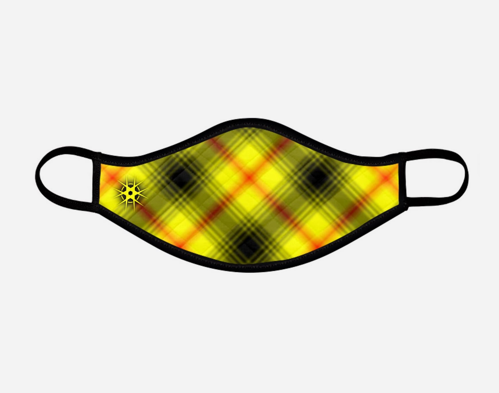 Virohazard Tartan Custom Facemask - Small - by Steven Patrick Sim the Tartan Artisan