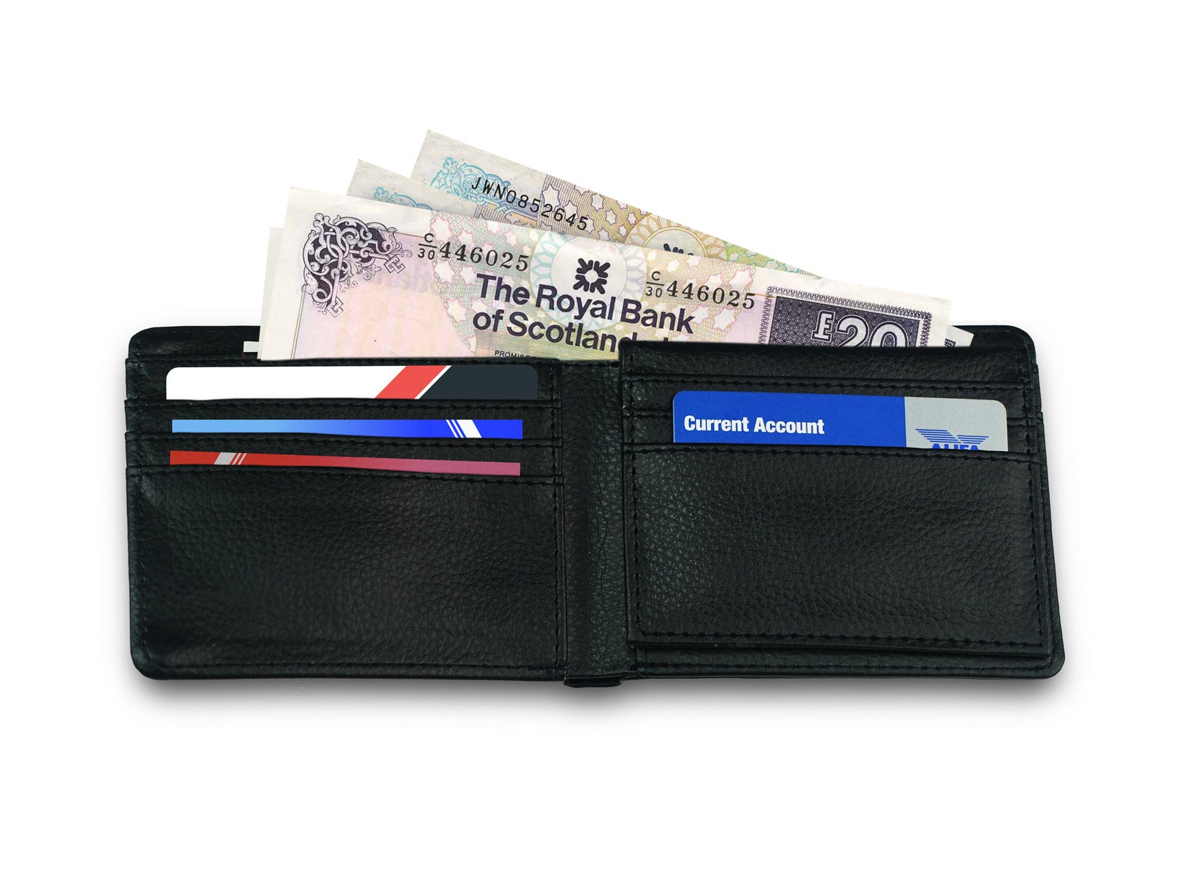 The DECLARATION Tartan ~ Faux Leather Gentlemen's Wallet