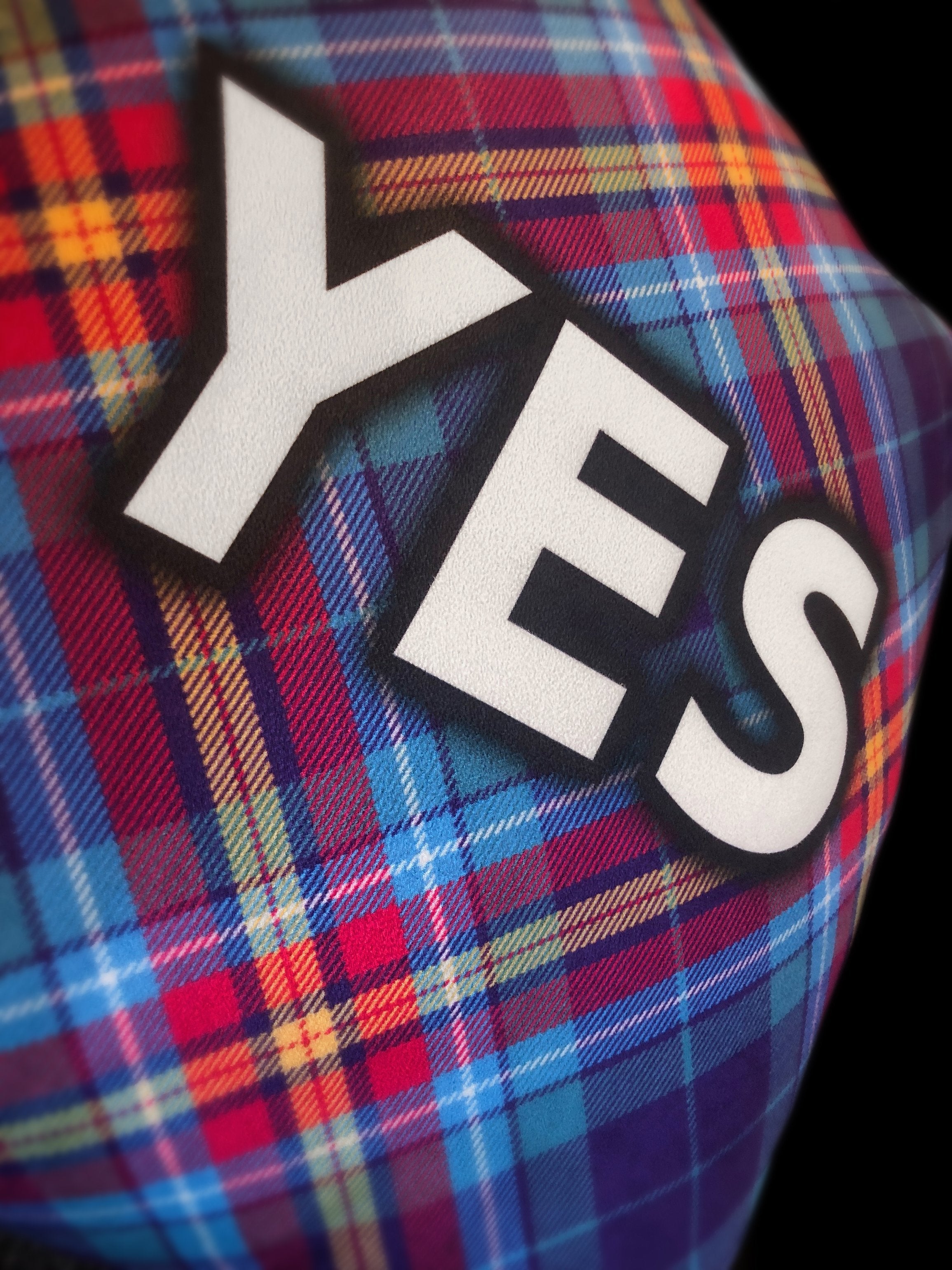 YES Tartan Cushion by the Tartan Artisan - Alba gu bràth
