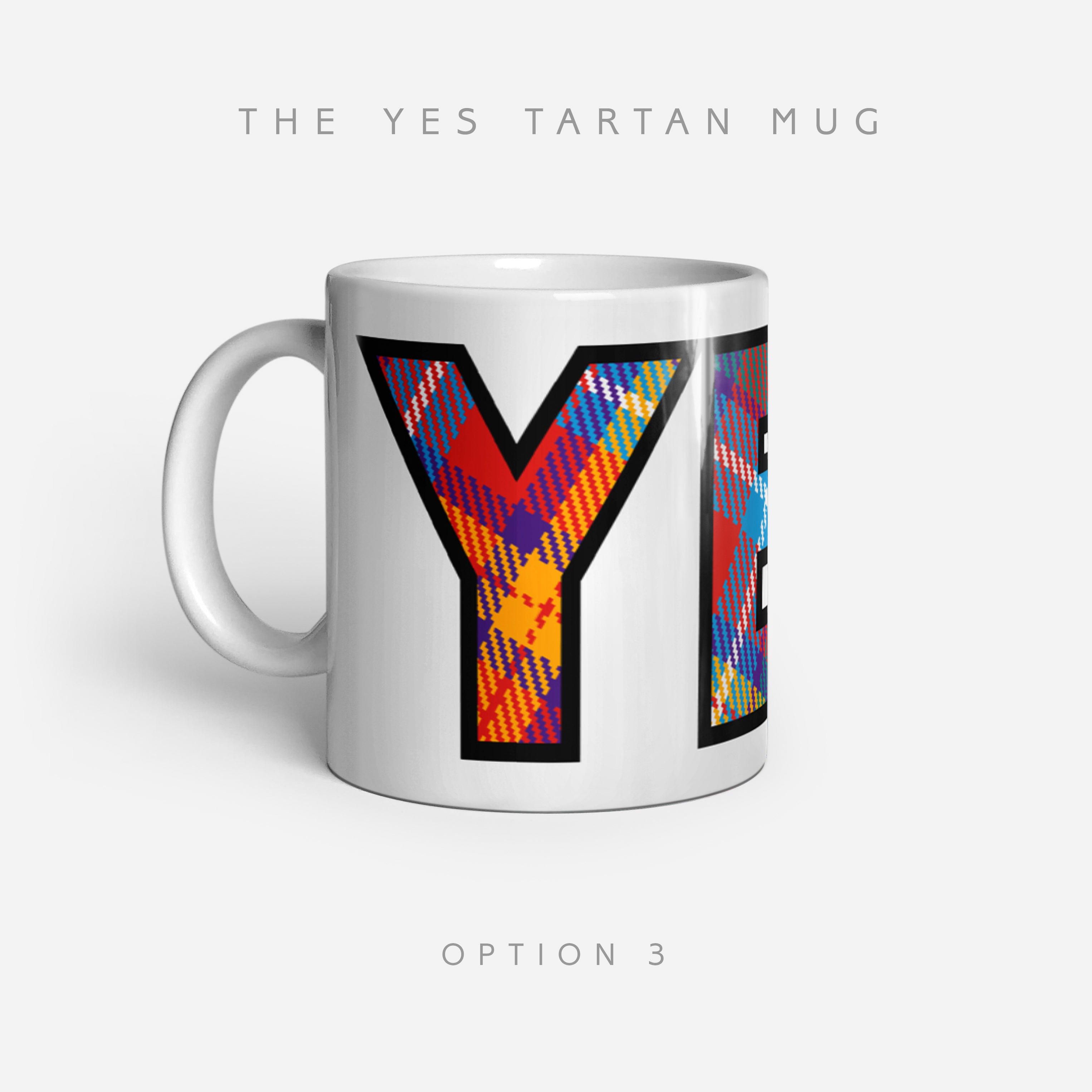 YES Tartan by Steven Patrick Sim - Alba gu bràth - The 11oz ceramic mugs