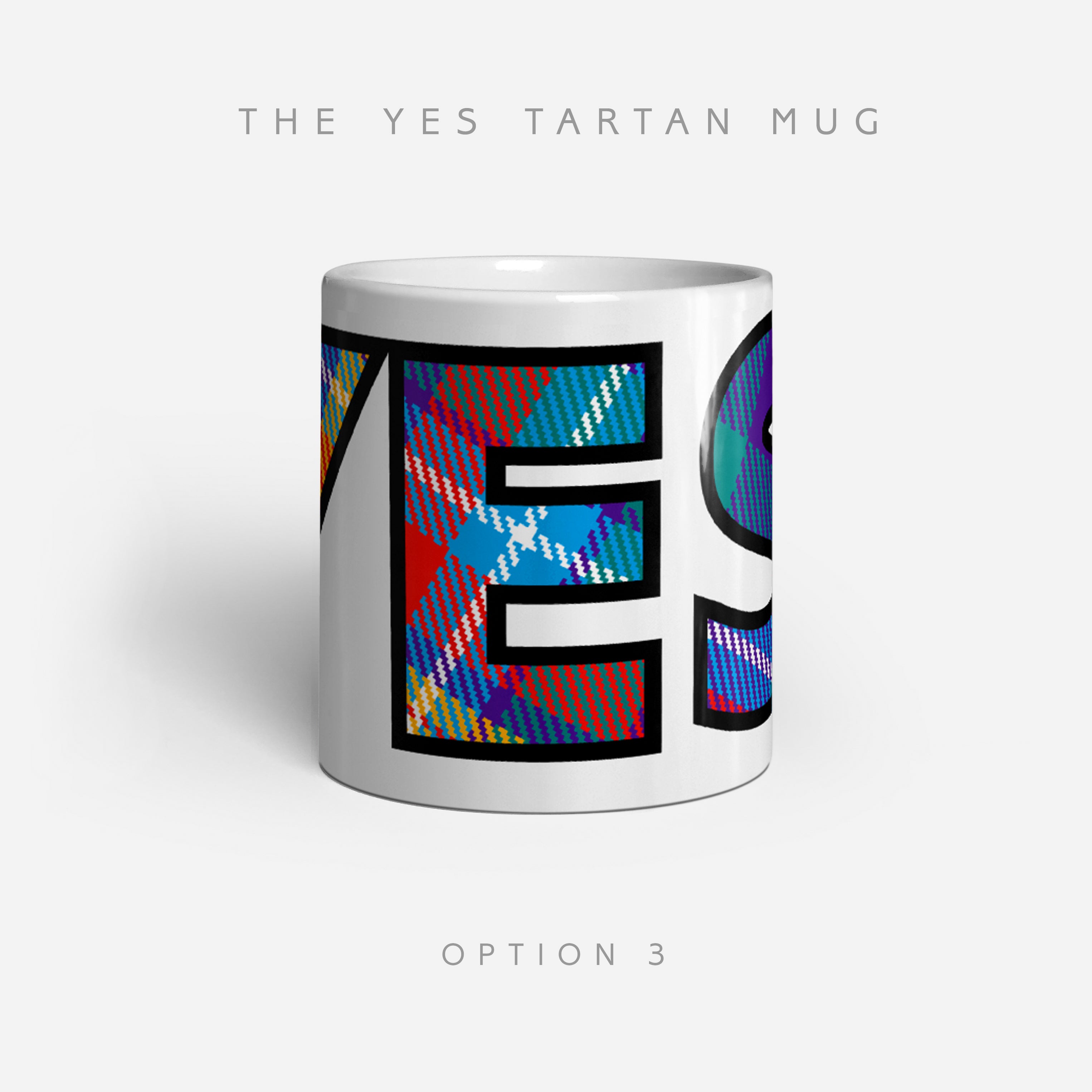 YES Tartan by Steven Patrick Sim - Alba gu bràth - drinkware mugs coffee tea