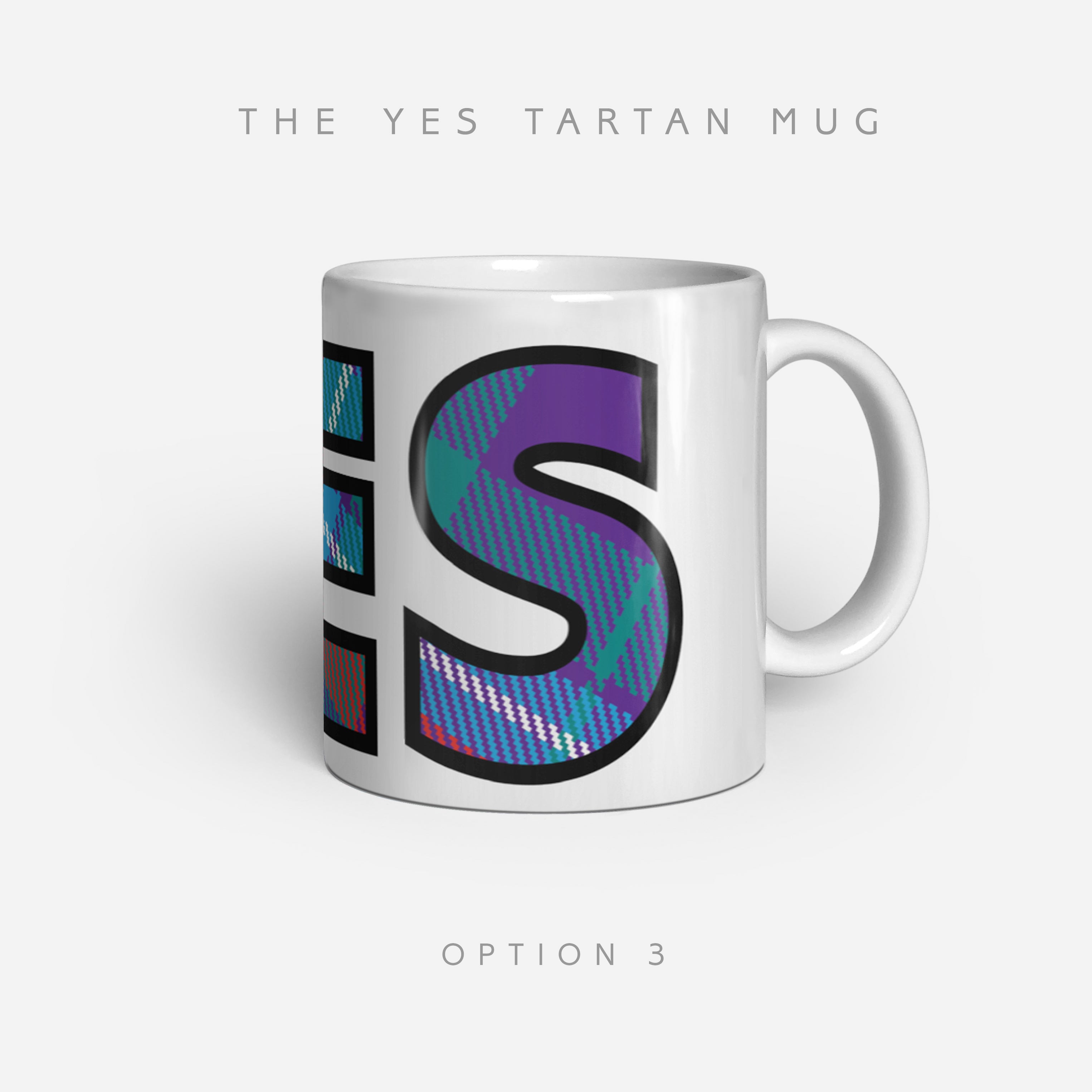 YES Tartan mugs by the Tartan Artisan - Alba gu bràth