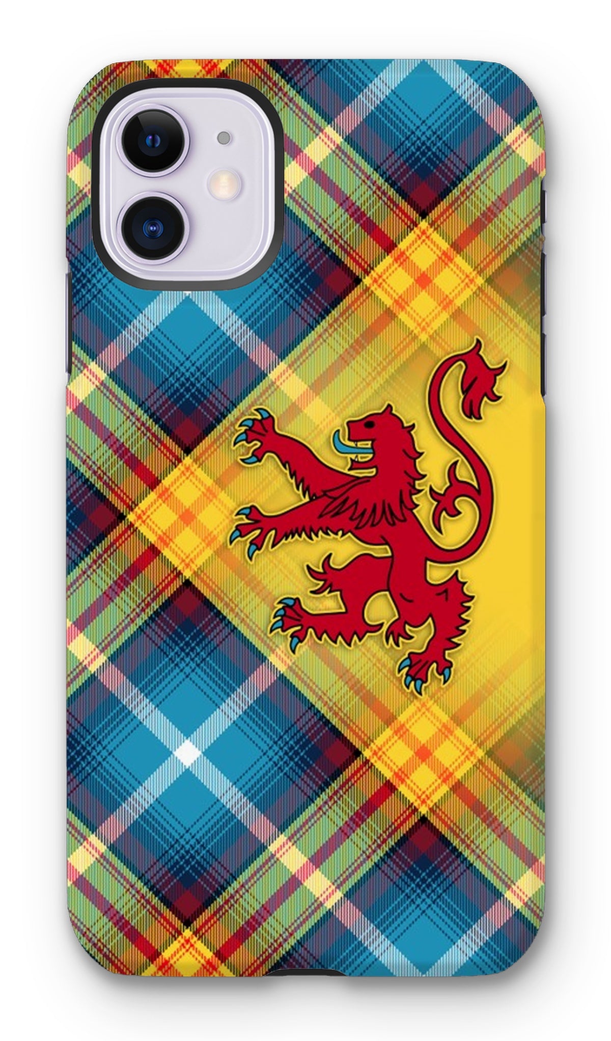 The DECLARATION Tartan ~ Phone Case with Lion Rampant (collection 1)