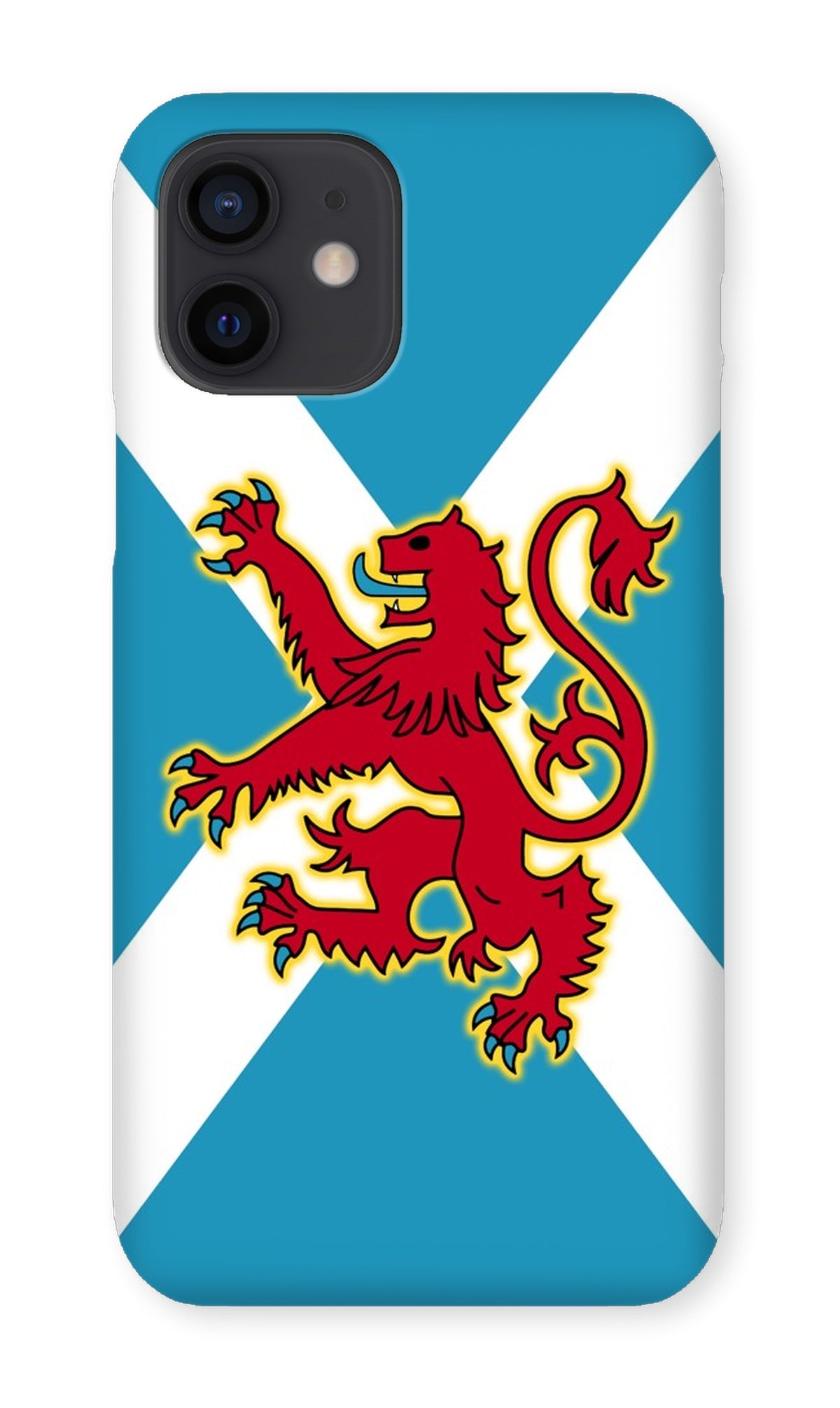 Ancient Azure Scottish Saltire & Lion Rampant ~ Phone Case (collection 1)