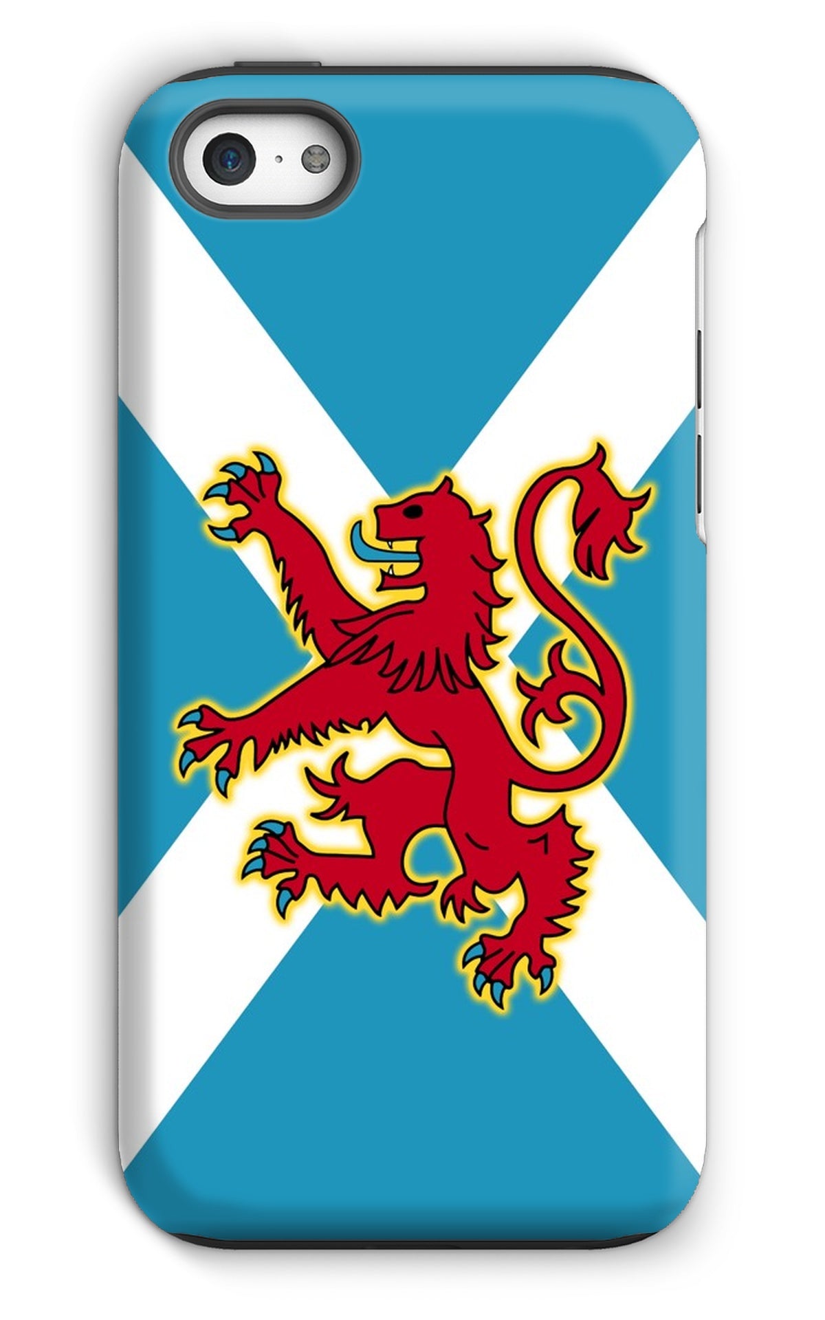 Ancient Azure Scottish Saltire & Lion Rampant ~ Phone Case (collection 2)