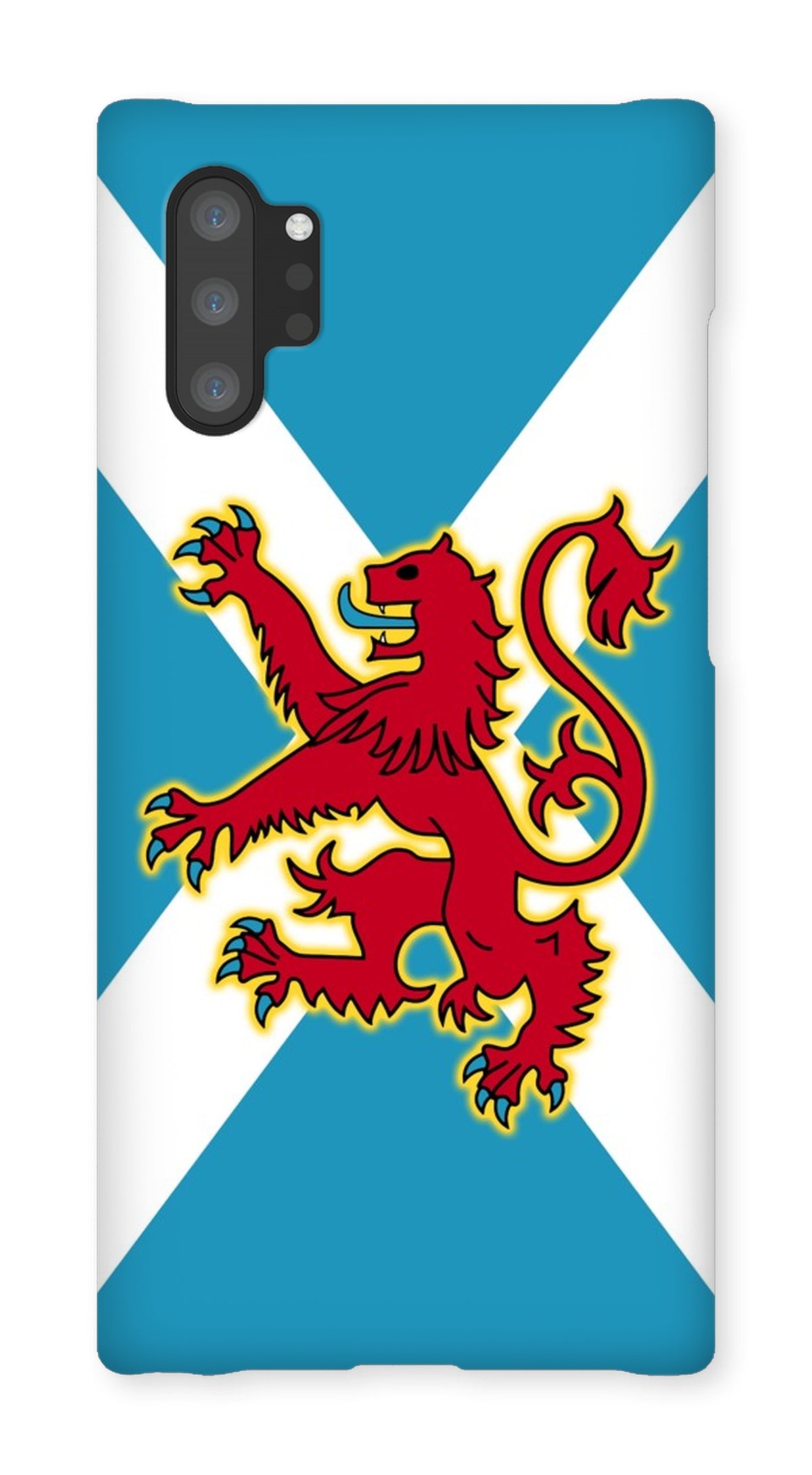 Ancient Azure Scottish Saltire & Lion Rampant ~ Phone Case (collection 1)