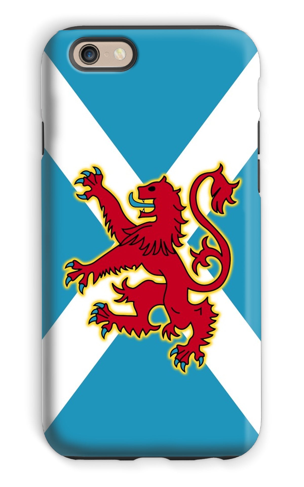 Ancient Azure Scottish Saltire & Lion Rampant ~ Phone Case (collection 2)