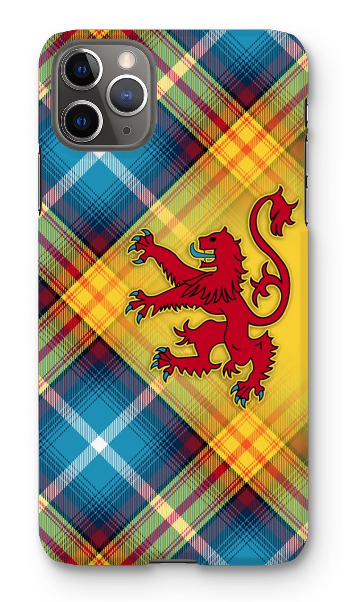 The DECLARATION Tartan ~ Phone Case with Lion Rampant (collection 1)
