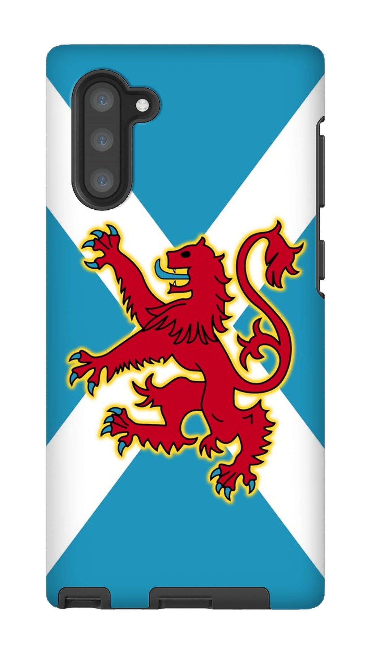 Ancient Azure Scottish Saltire & Lion Rampant ~ Phone Case (collection 1)