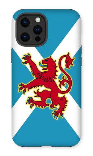 Ancient Azure Scottish Saltire & Lion Rampant ~ Phone Case (collection 1)