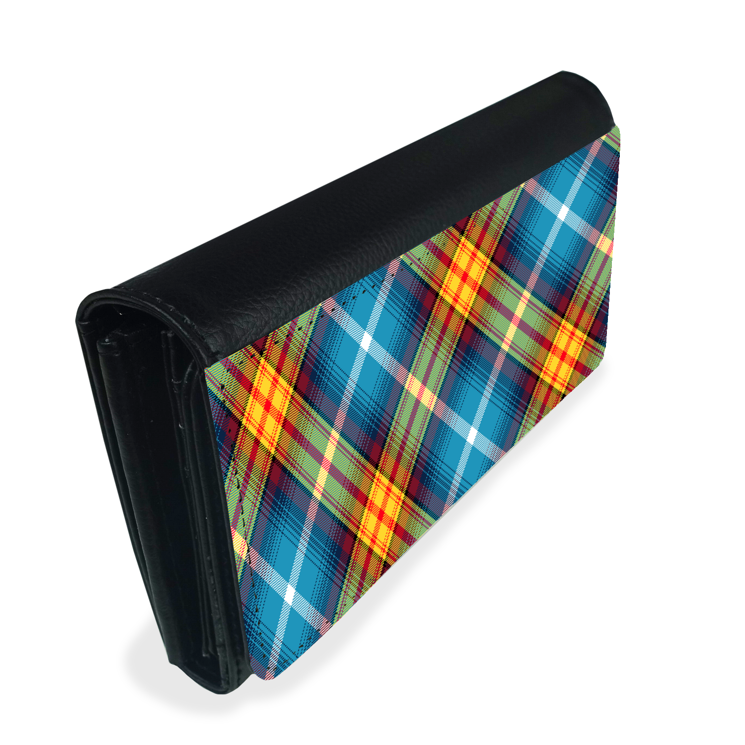 The DECLARATION Tartan ~ Faux Leather Ladies Purse