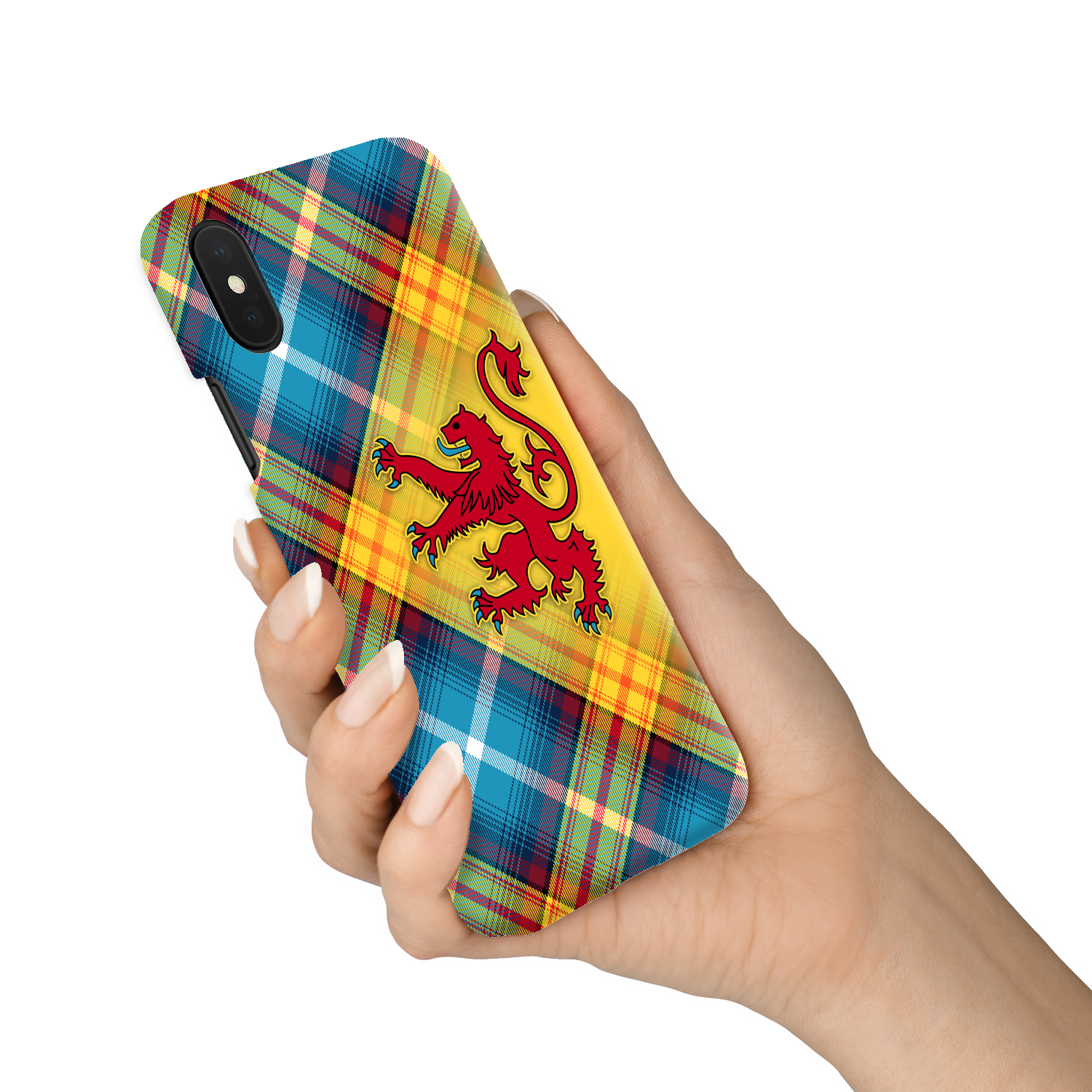 The DECLARATION Tartan ~ Phone Case with Lion Rampant (collection 3)