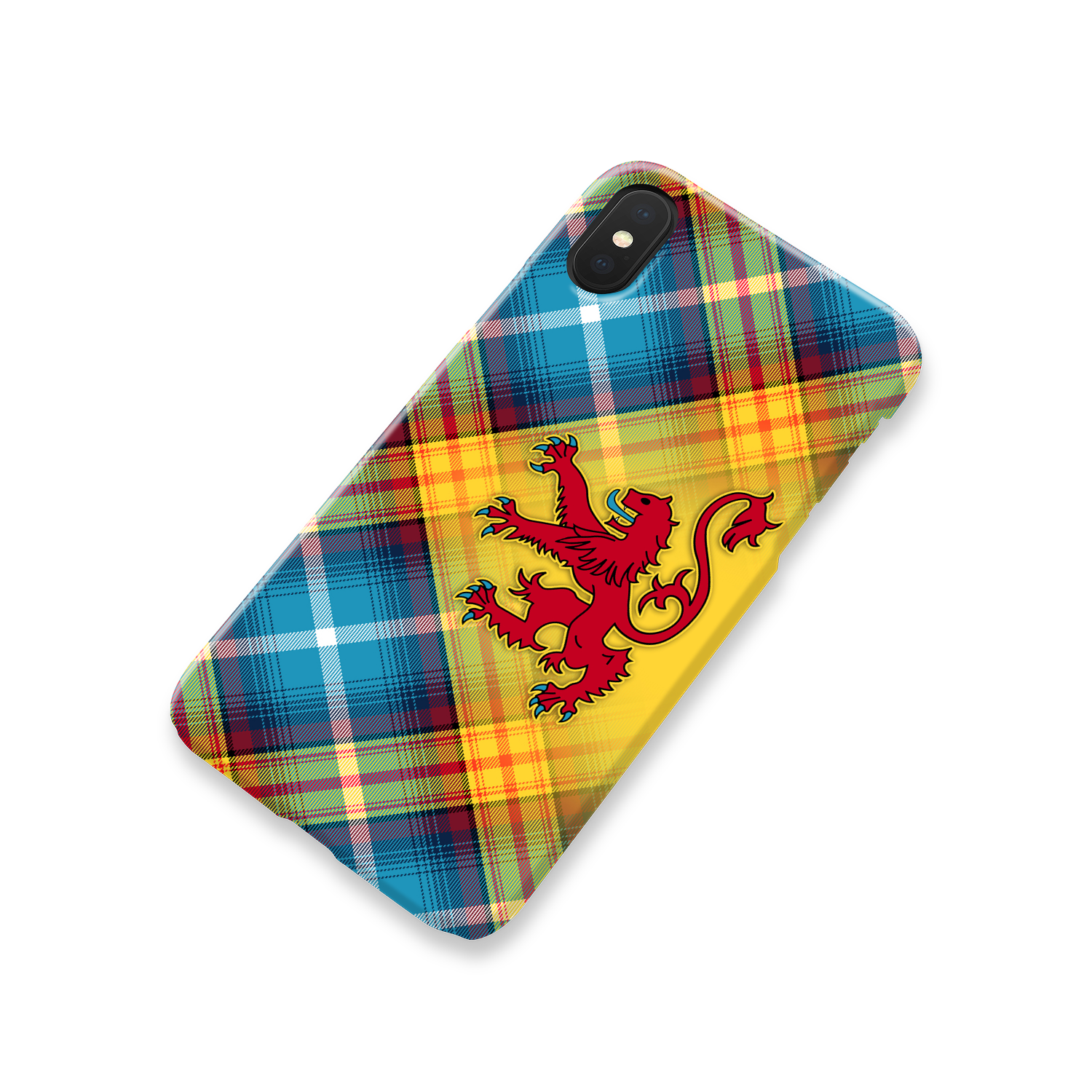 The DECLARATION Tartan ~ Phone Case with Lion Rampant (collection 3)