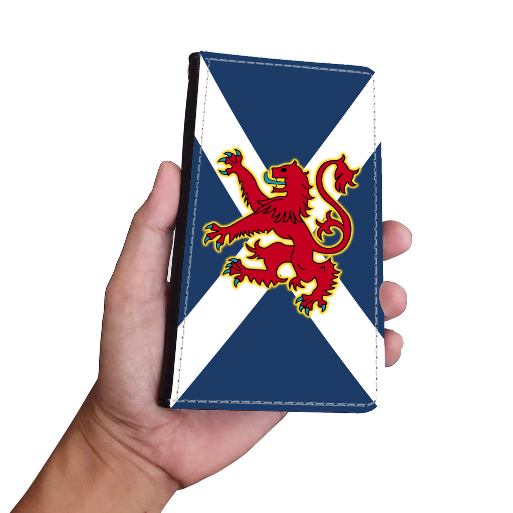 Old Navy Scottish Saltire & Lion Rampant ~ Wallet Phone Case