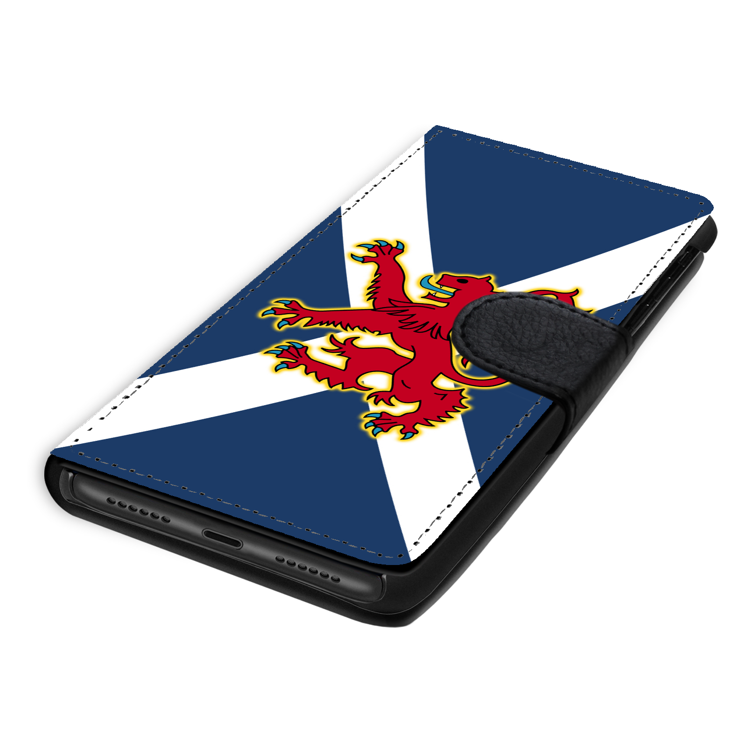 Old Navy Scottish Saltire & Lion Rampant ~ Wallet Phone Case