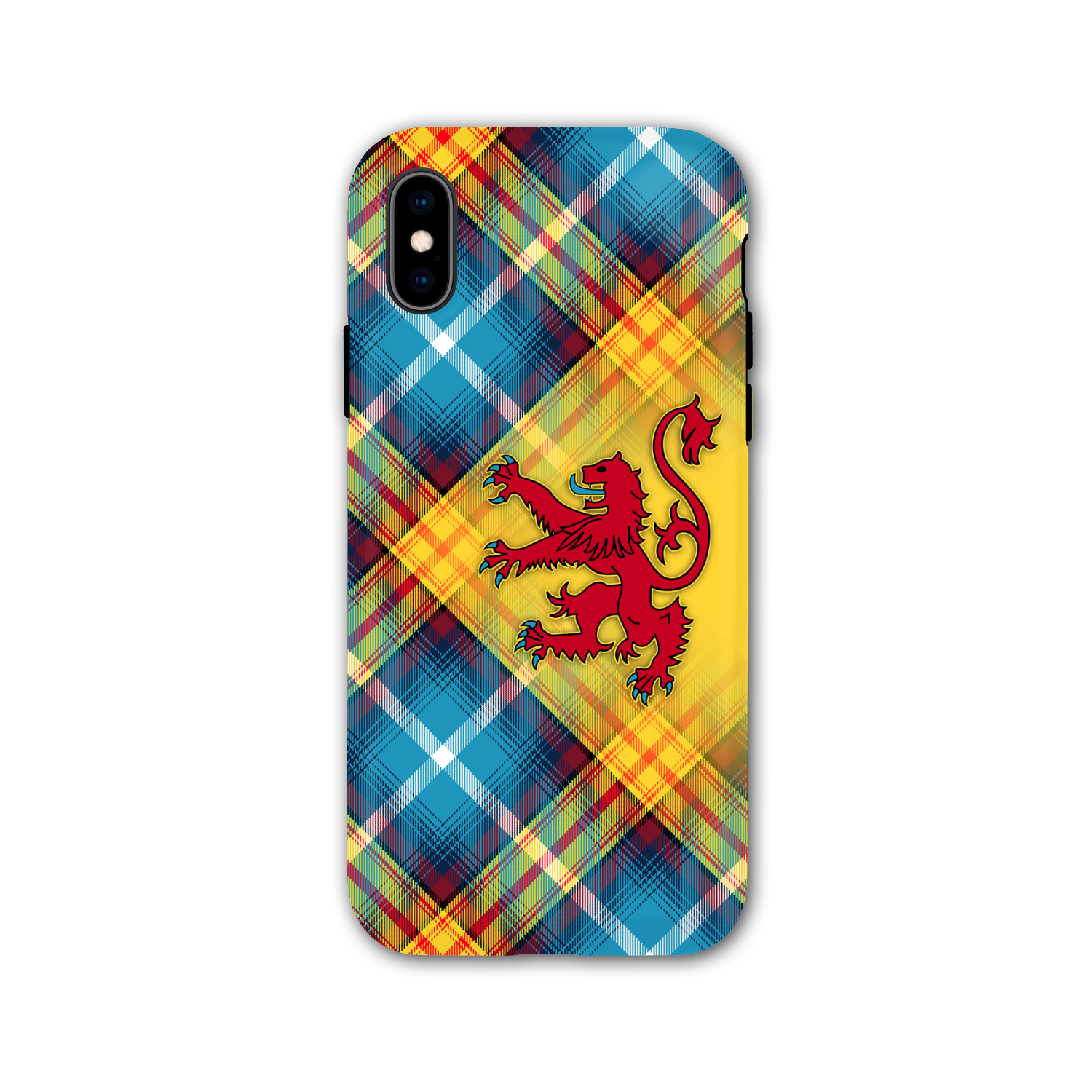 The DECLARATION Tartan ~ Phone Case with Lion Rampant (collection 4)